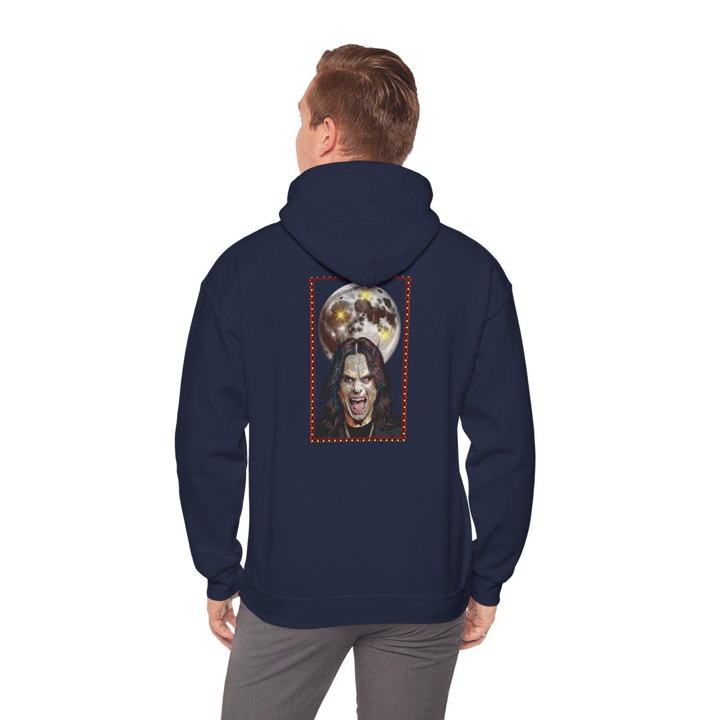 Ozzy Bark At The Moon Hoodie - Heavy Blend™ Hoodie