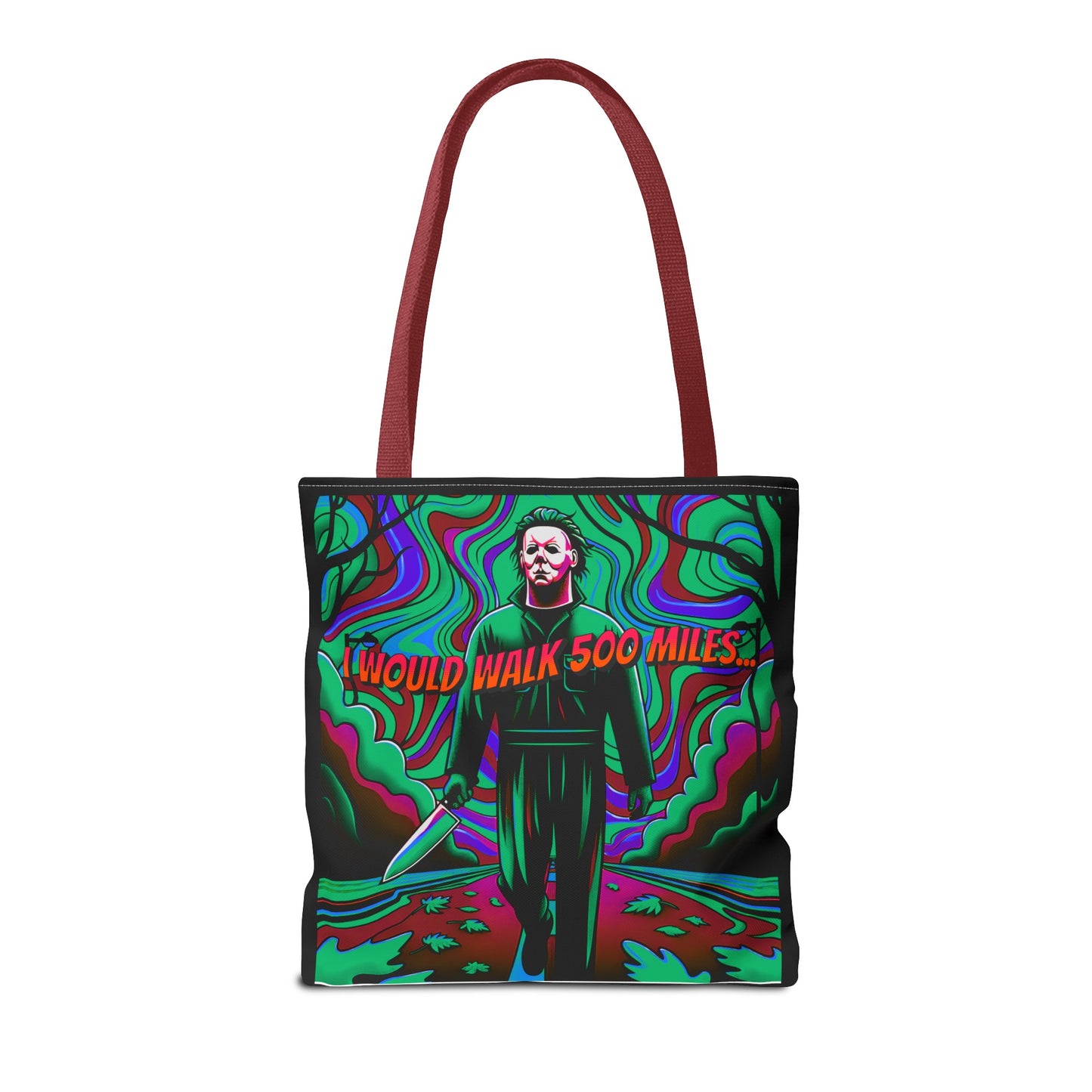 Horradelic Horror Fun Michael With The Mask On Myers Beach Halloween Lunch Tote Bag (AOP)