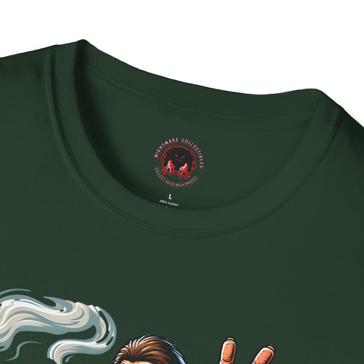 T-Shirt Bigfoot Riding T-Rex 420 Fun Cryptid Tee