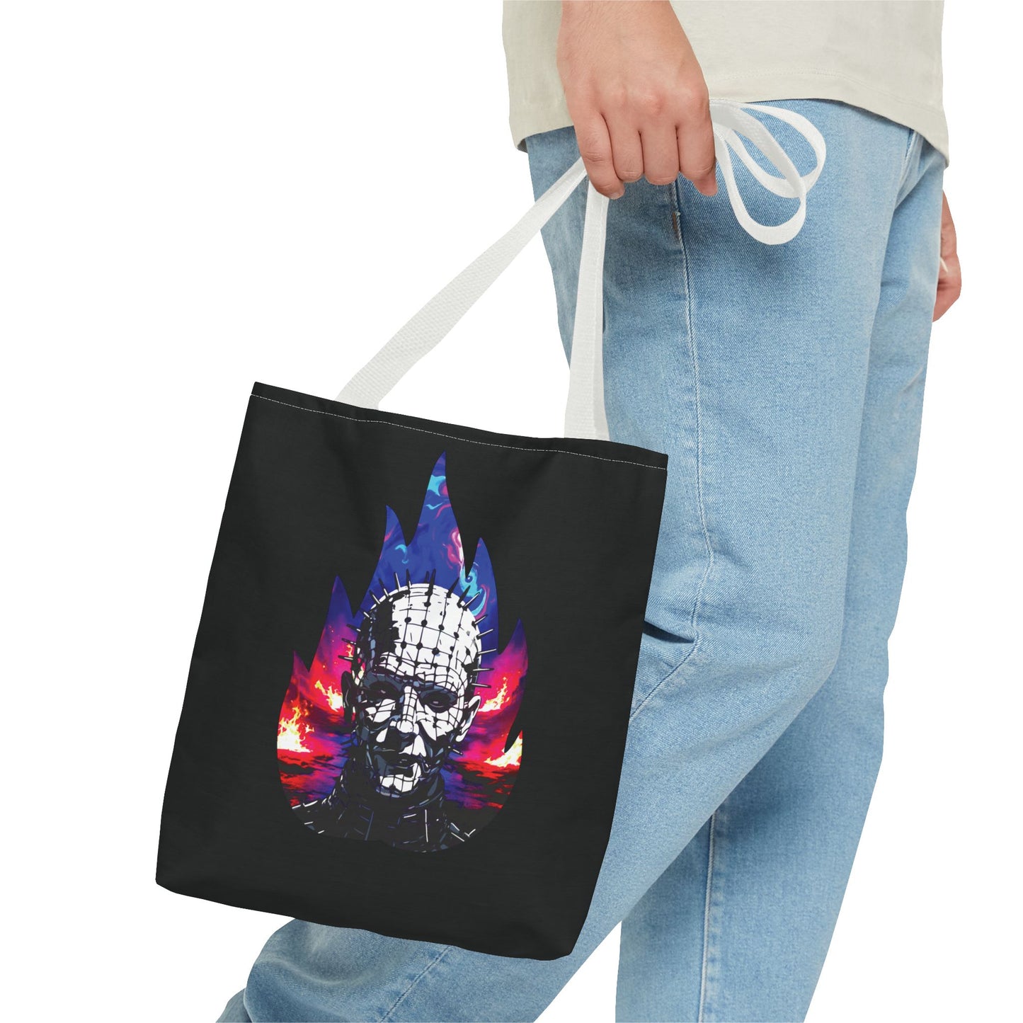 Tote Bag - Welcome To Hell Pinhead, 80's Horror Fun