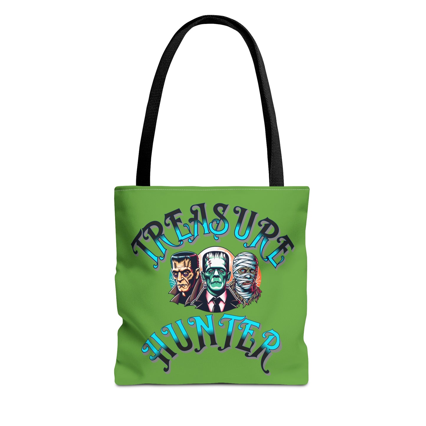 Treasure Hunter Vintage Monster Collector Tote Bag (AOP) Retro Toys Travel