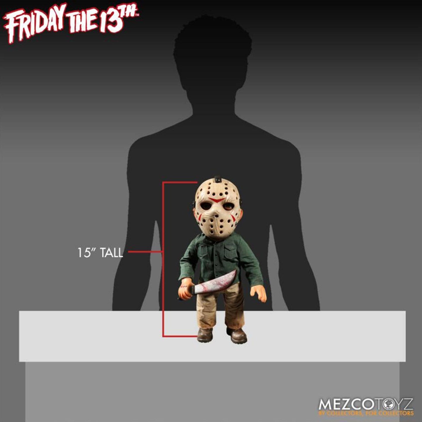 Mezco Friday the 13th 15" Mega Figure w/ Sound: Jason Voorhees