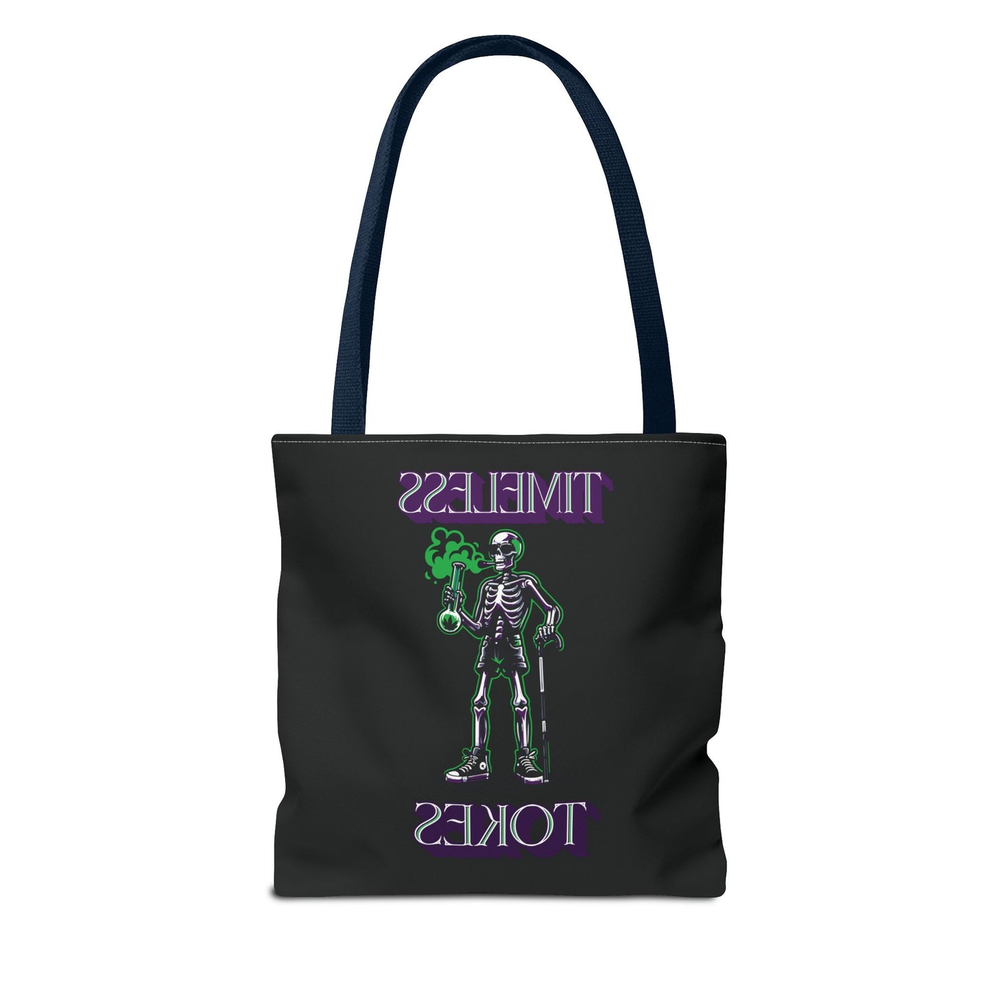 Tote Bag - Timeless Tokes Skeleton Weed Lover Design