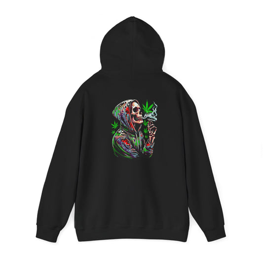 Deep Thoughts Skeleton Stoner Hoodie