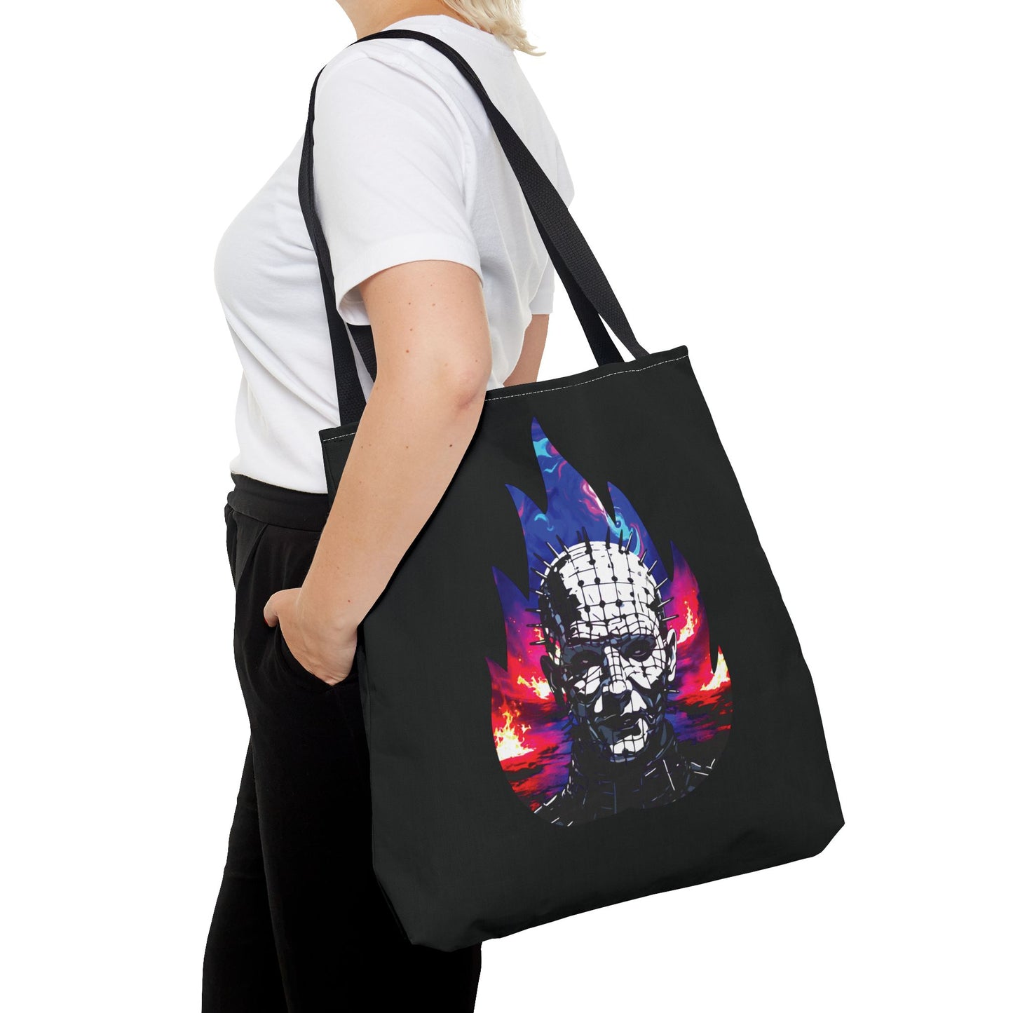 Tote Bag - Welcome To Hell Pinhead, 80's Horror Fun