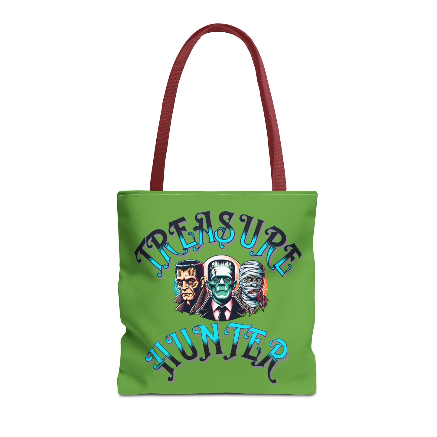 Treasure Hunter Vintage Monster Collector Tote Bag (AOP) Retro Toys Travel