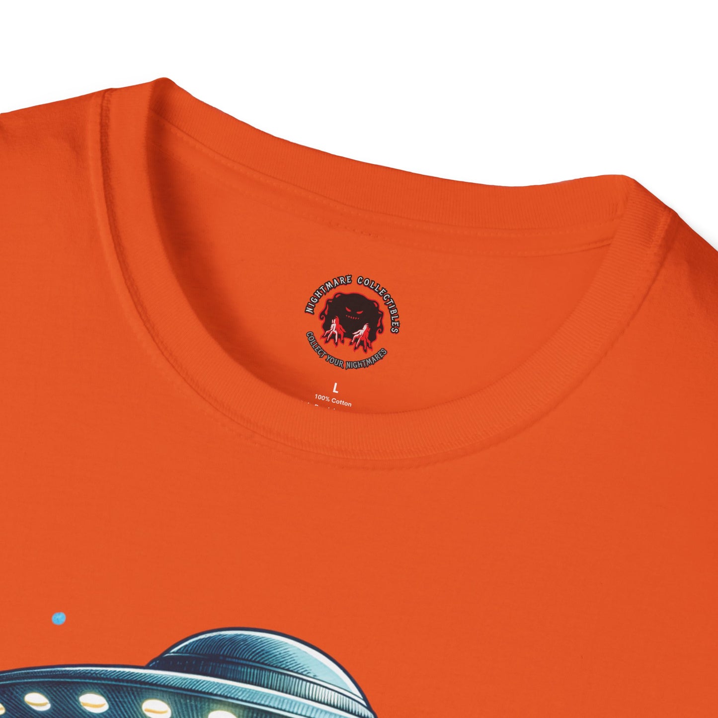 Summerween UFO Beach Day Unisex Soft style T-Shirt