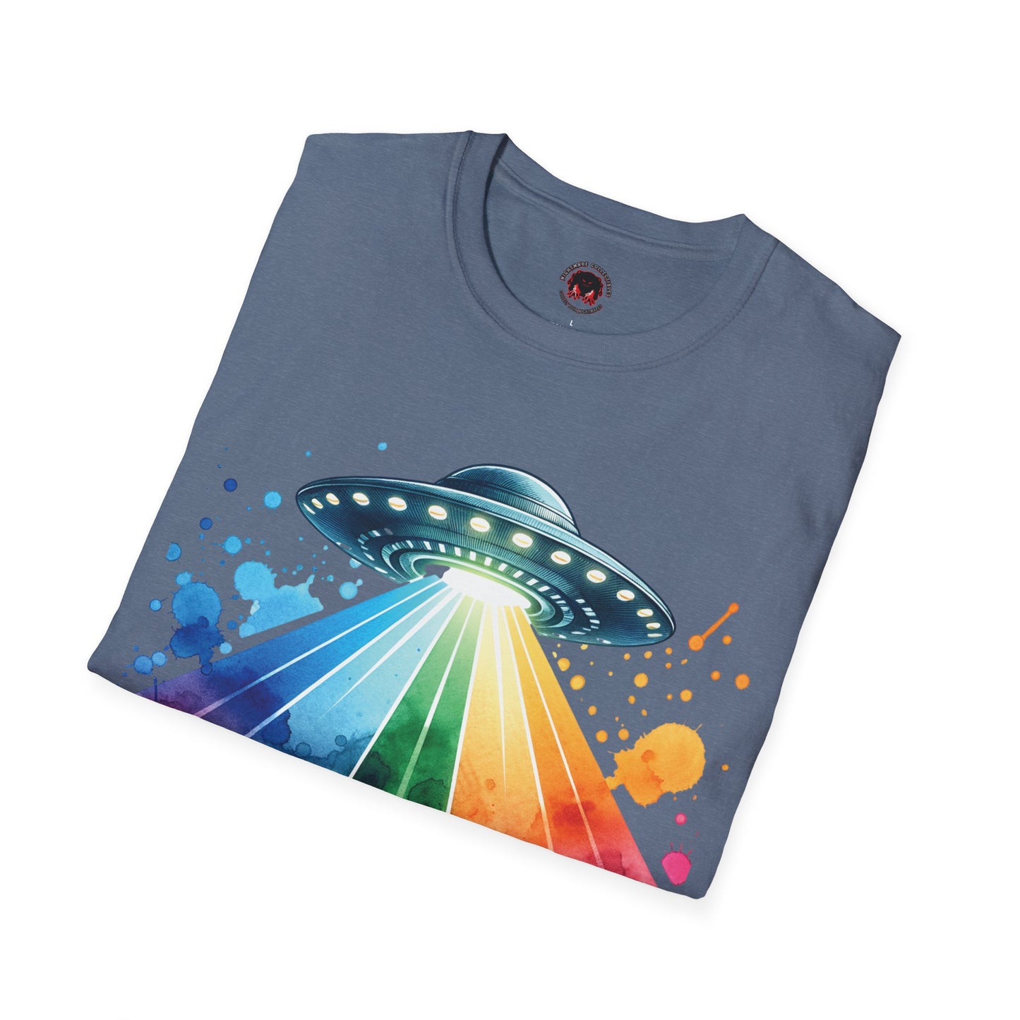 Summerween UFO Beach Day Unisex Soft style T-Shirt