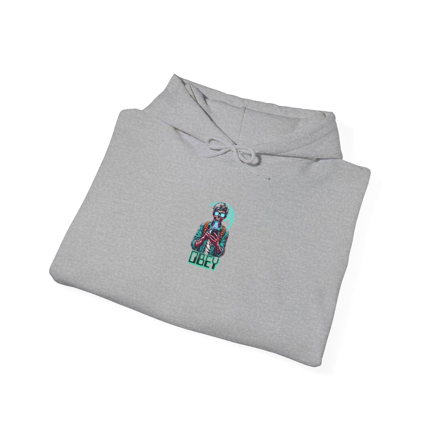 Sci Fi Brain Washing They Live Inspired Design Heavy Blend Hoodie