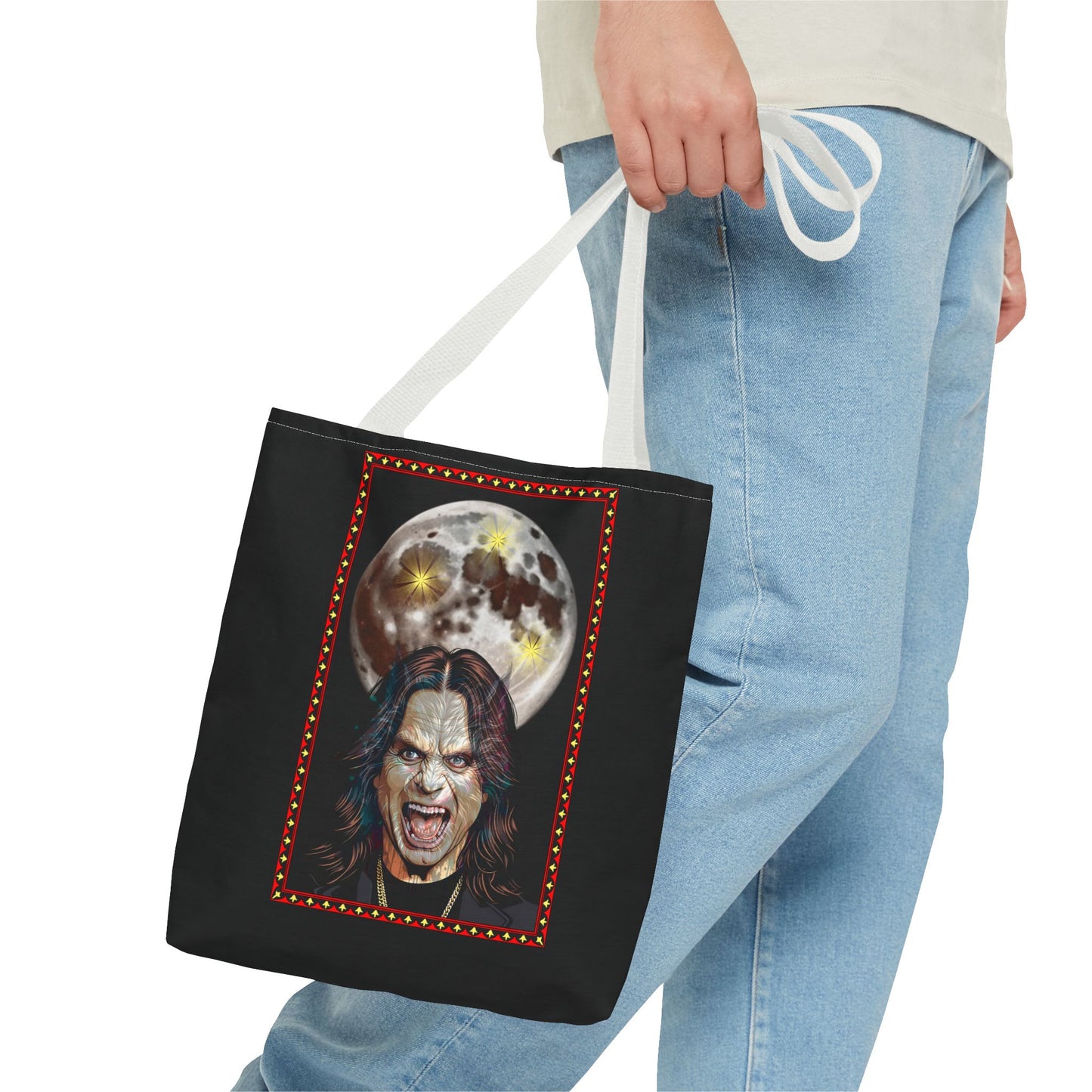 Ozzy Bark At The Moon Tote Bag