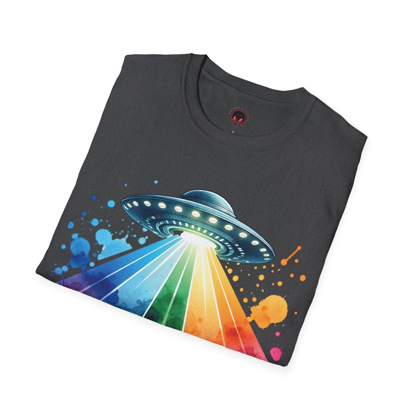 Summerween UFO Beach Day Unisex Soft style T-Shirt