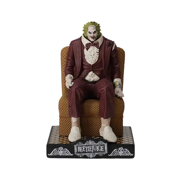 Royal Bobbles Beetlejuice Shrunken Head Bobblehead