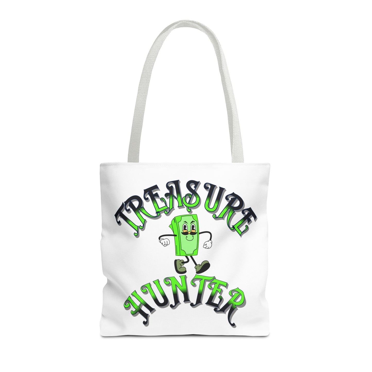 Treasure Hunter Money Man Collector Tote Bag (AOP) Cash Bag