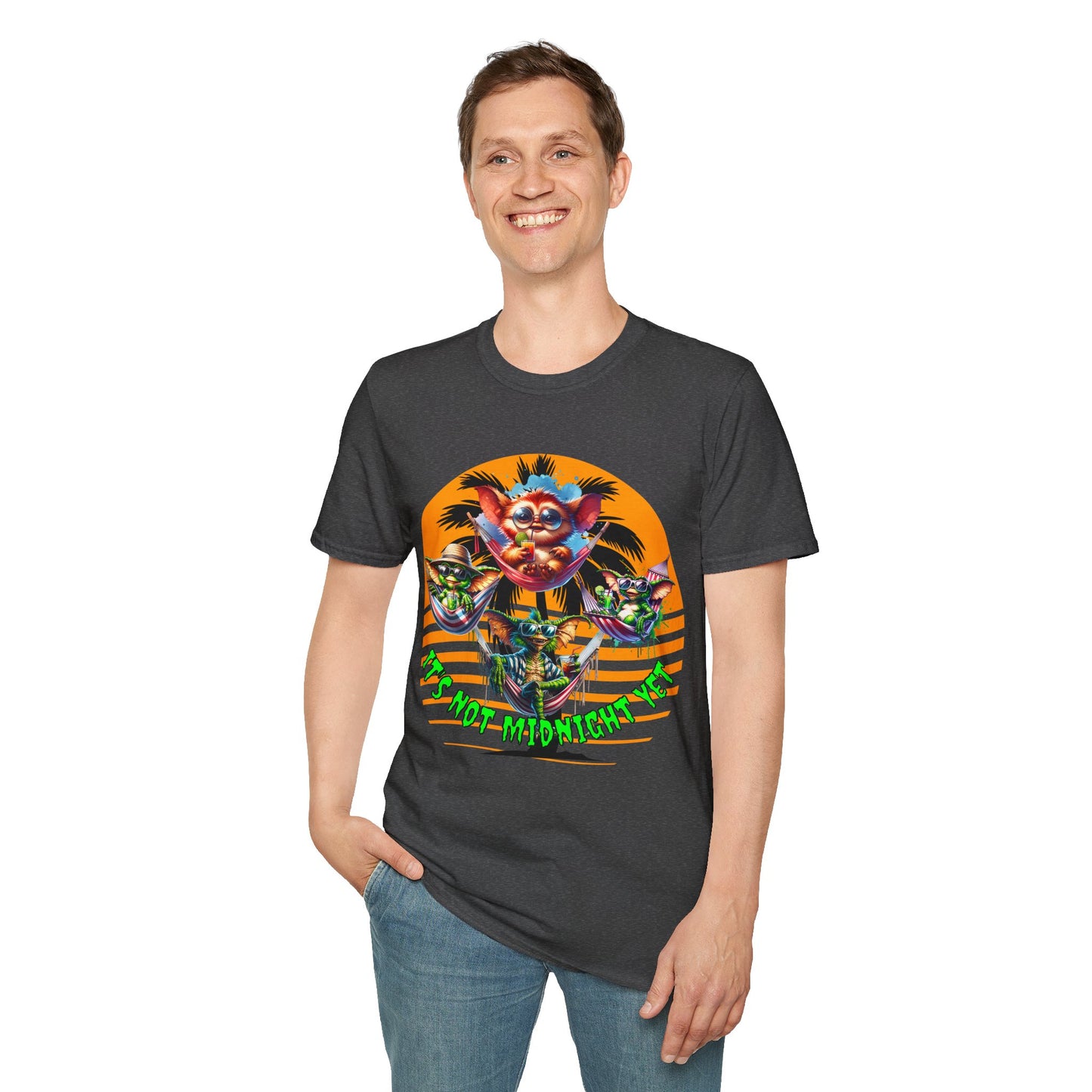 Summerween It's Not Midnight Yet Unisex Soft Style T-Shirt