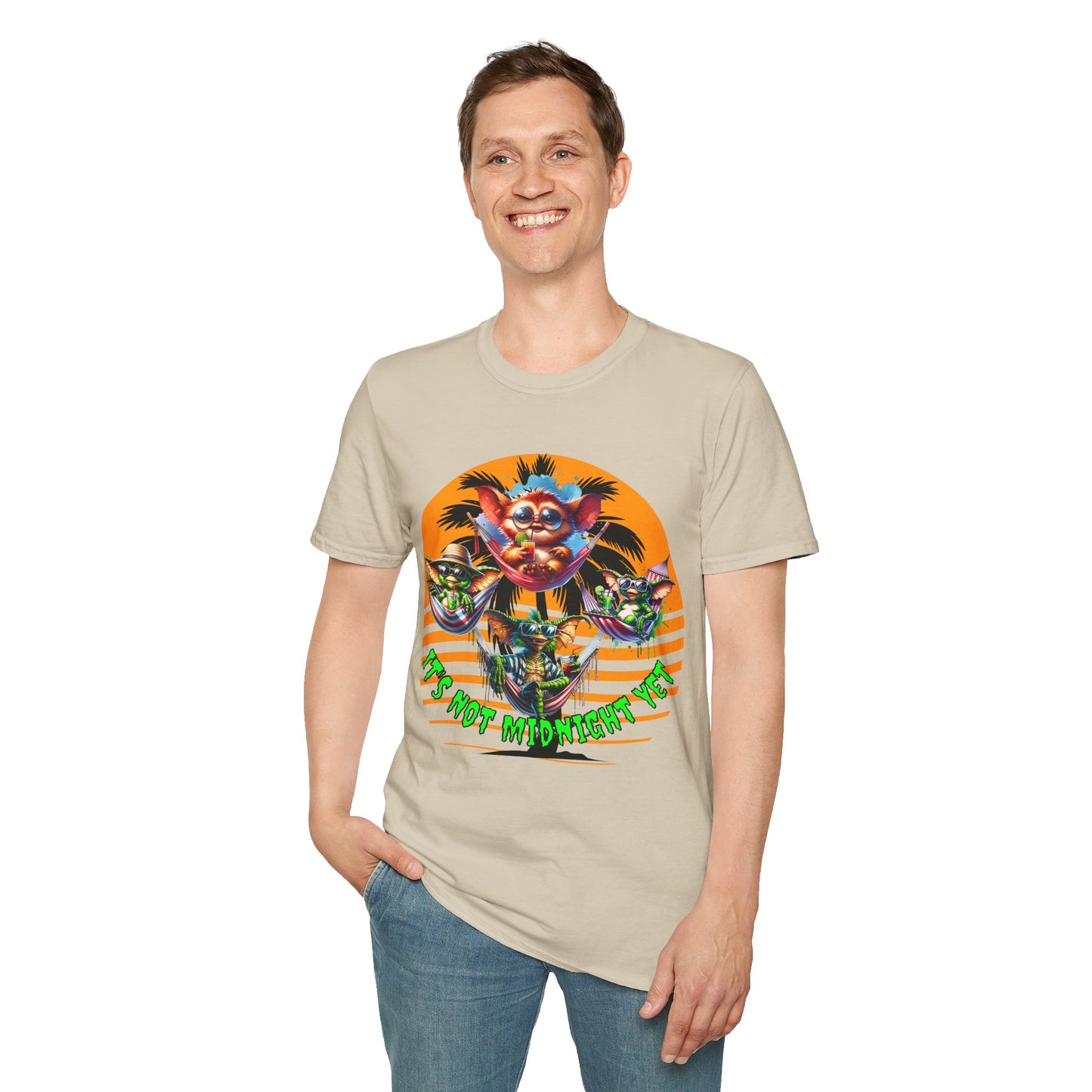 Summerween It's Not Midnight Yet Unisex Soft Style T-Shirt