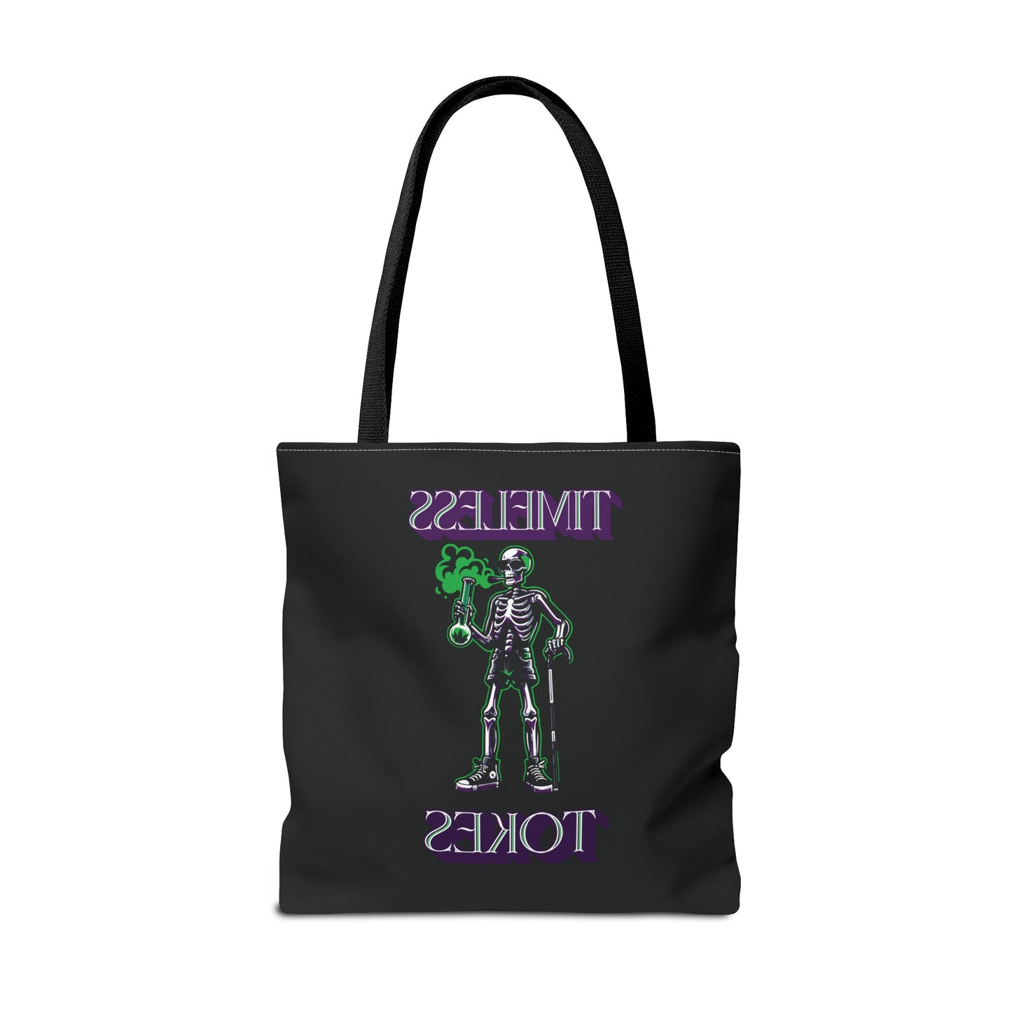 Tote Bag - Timeless Tokes Skeleton Weed Lover Design