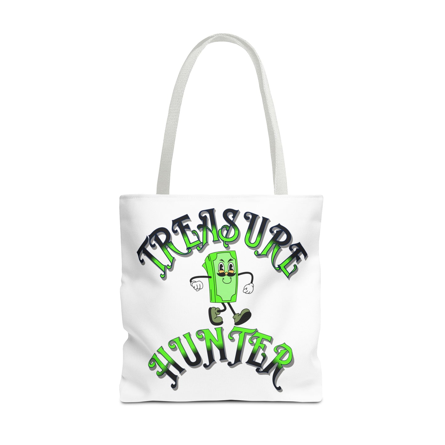 Treasure Hunter Money Man Collector Tote Bag (AOP) Cash Bag