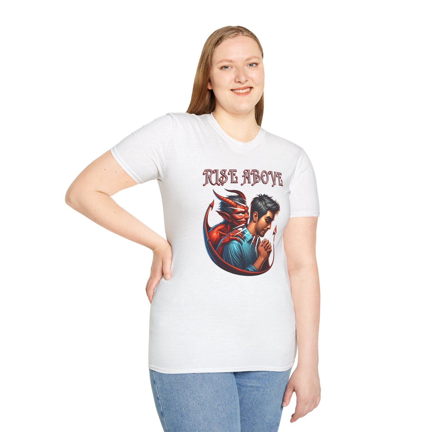 Devil Whisper Rise Above Unisex T-Shirt