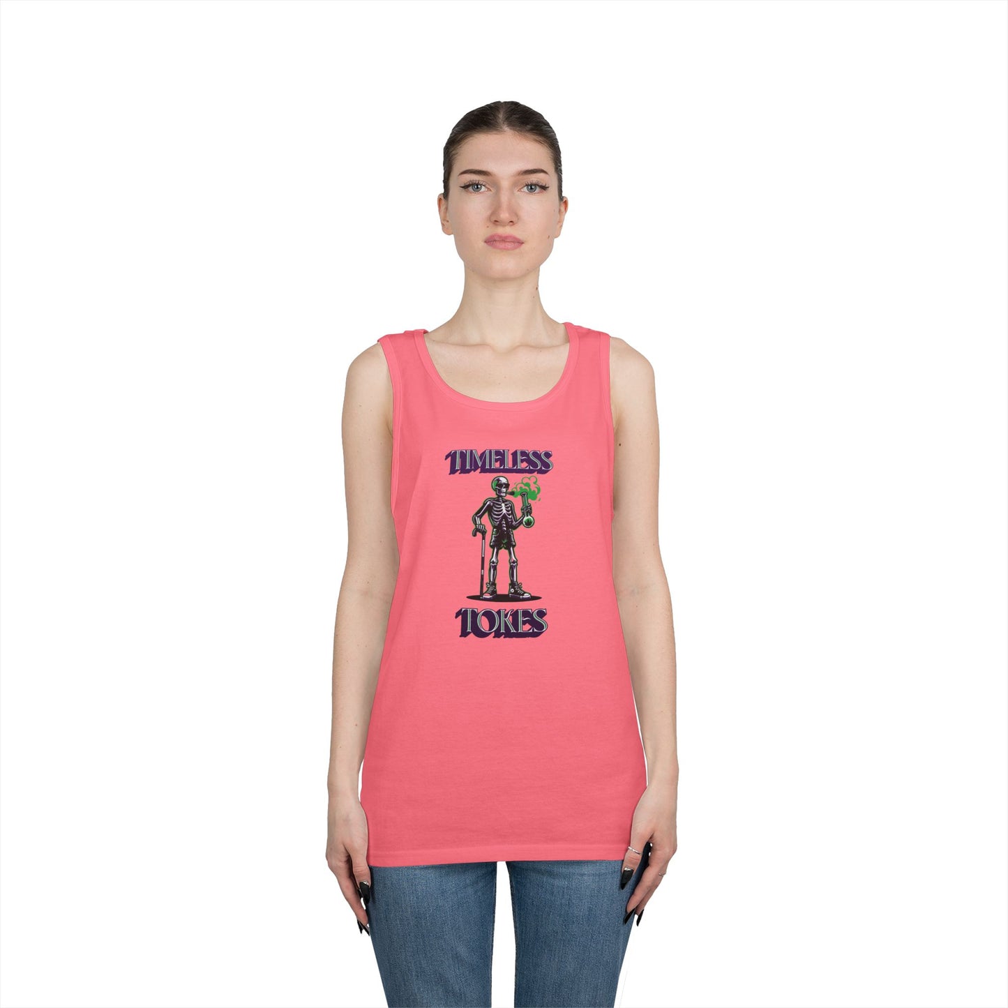 Skeleton Tank Top Timeless Tokes 420 Fun