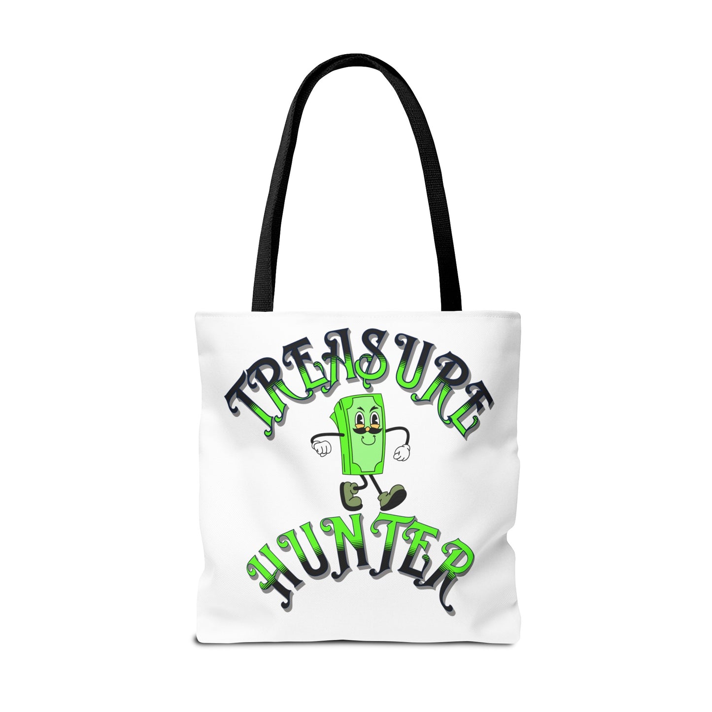 Treasure Hunter Money Man Collector Tote Bag (AOP) Cash Bag