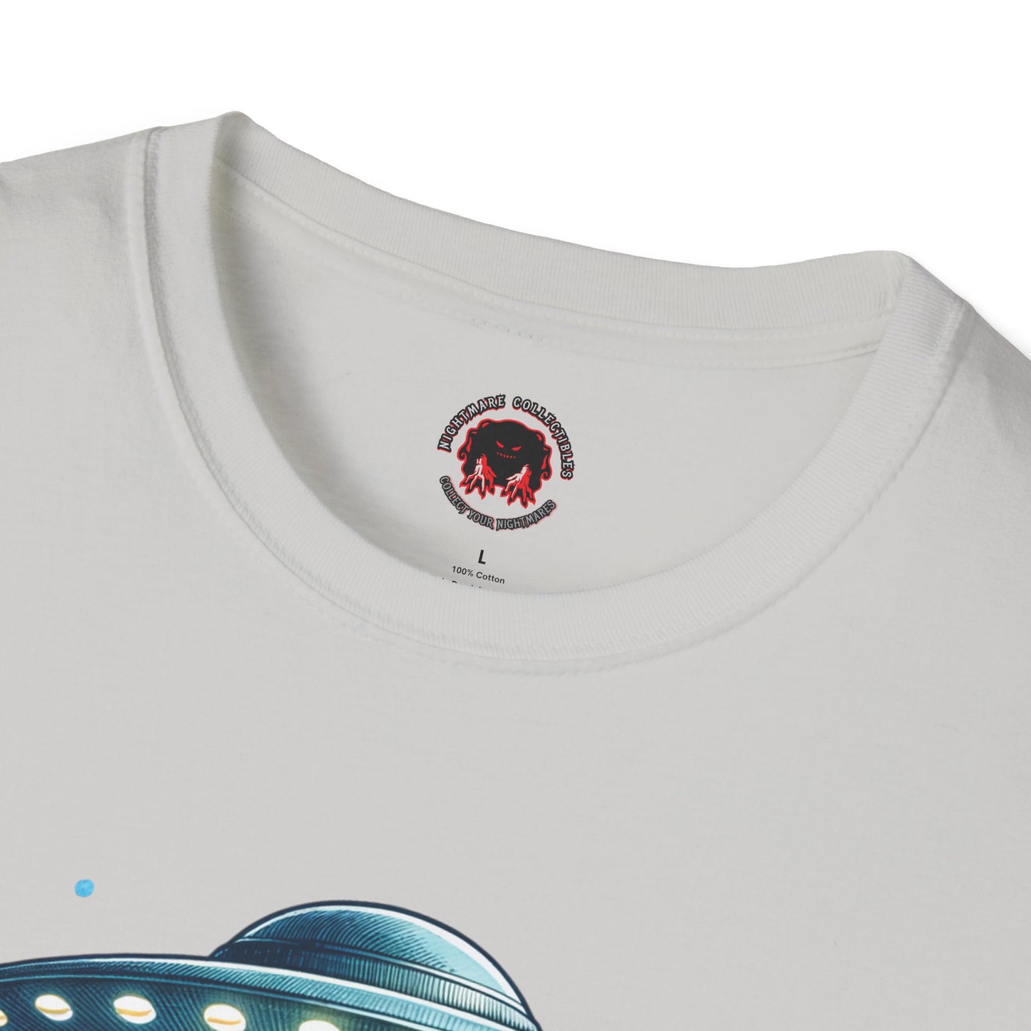 Summerween UFO Beach Day Unisex Soft style T-Shirt