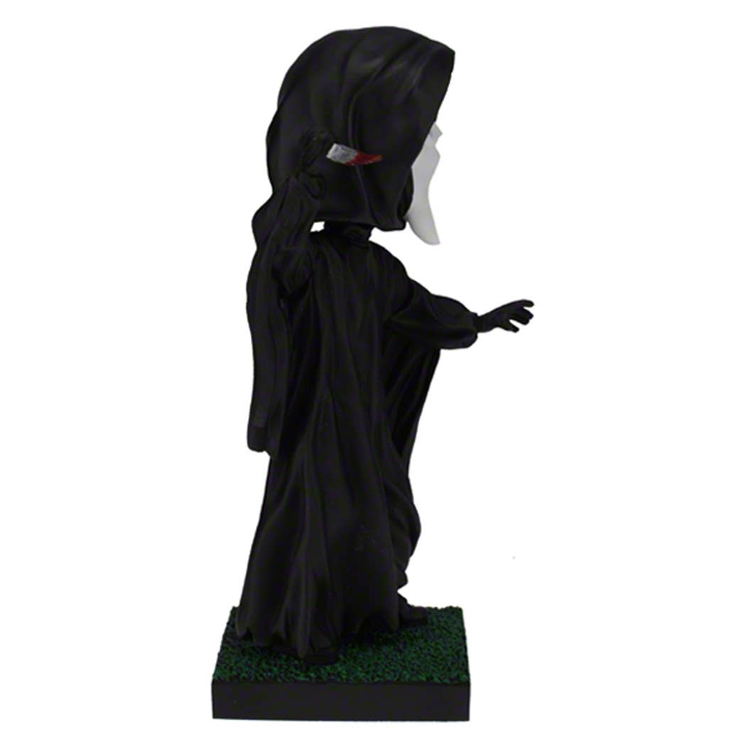 Royal Bobbles Ghost Face Scream Stab On Grass Bobblehead