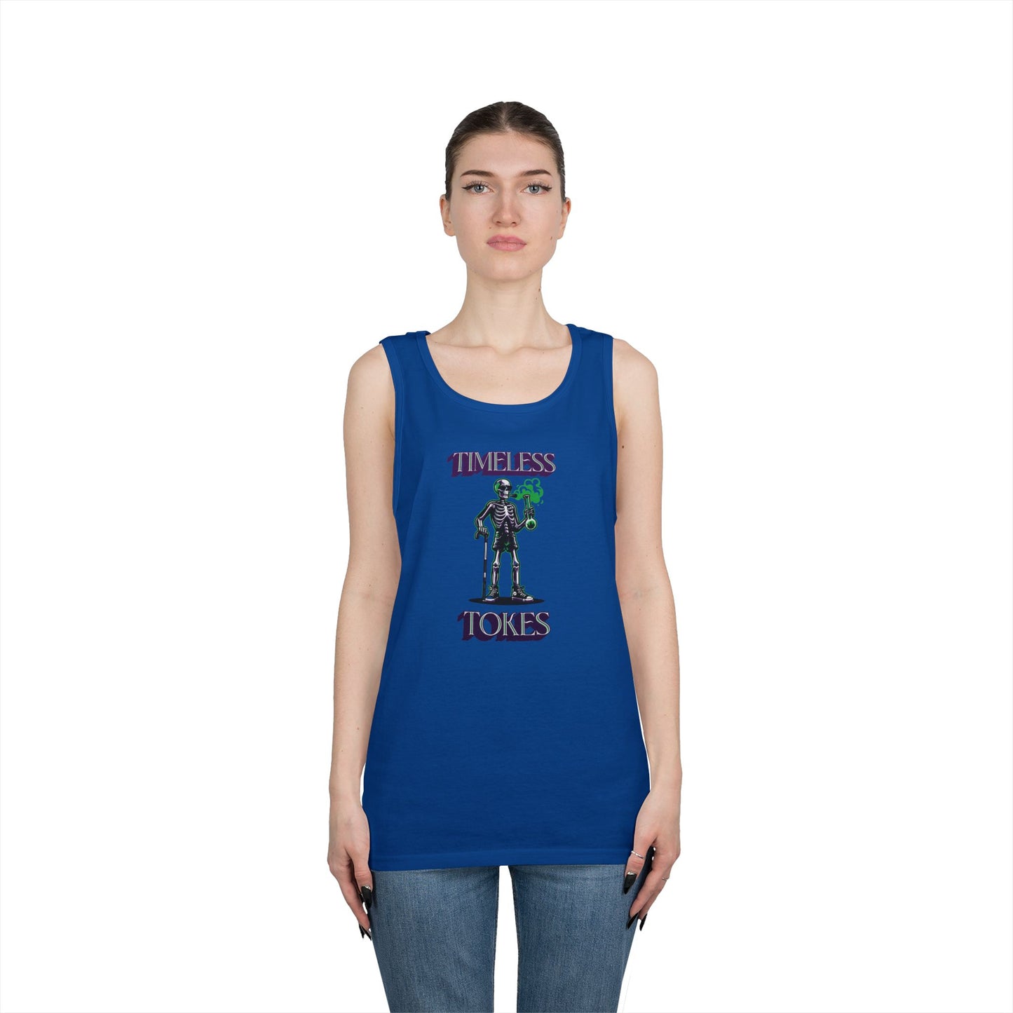 Skeleton Tank Top Timeless Tokes 420 Fun