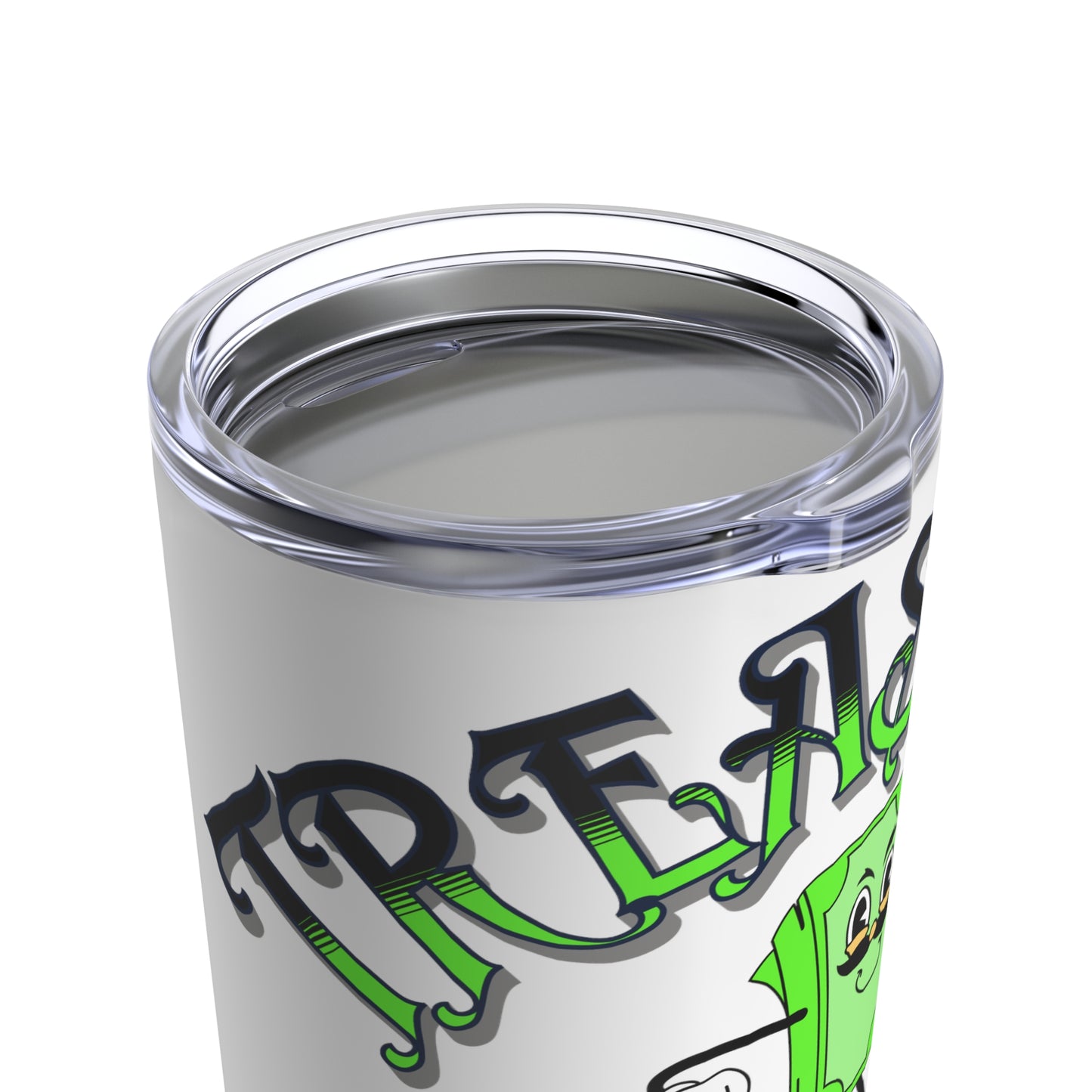 Walking Money Stack Treasure Hunter Tumbler 20oz Funny Money