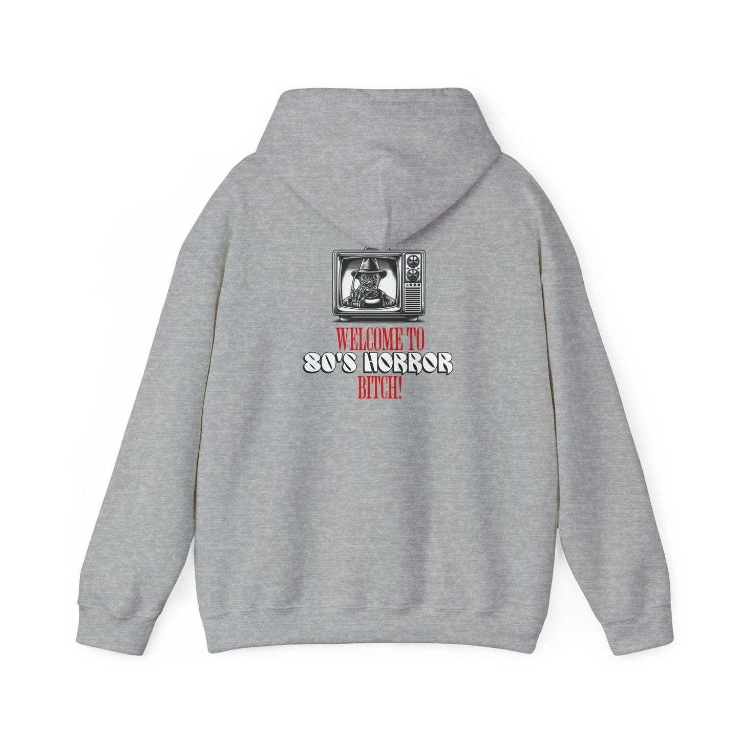 Welcome To 80's Horror B*tch! Cozy Unisex Hoodie