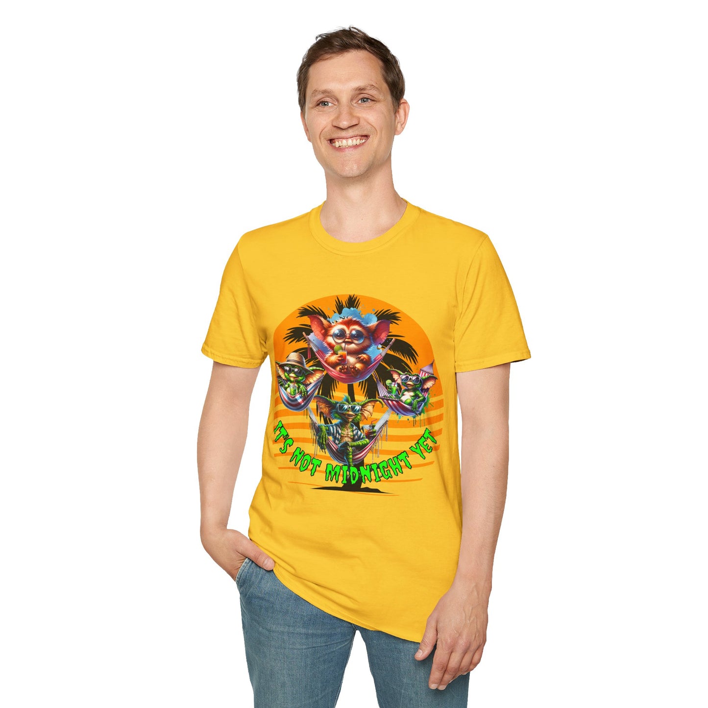 Summerween It's Not Midnight Yet Unisex Soft Style T-Shirt