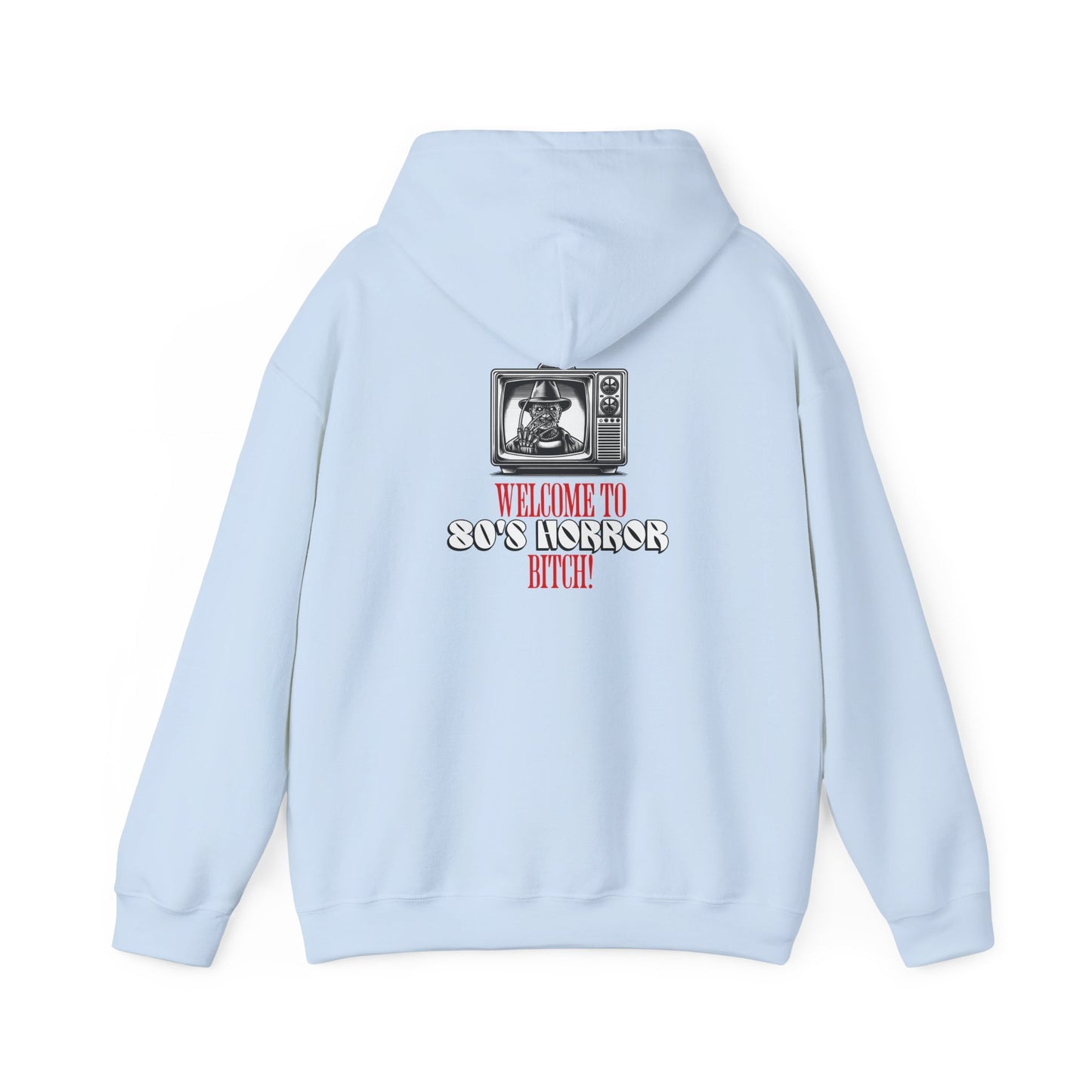 Welcome To 80's Horror B*tch! Cozy Unisex Hoodie