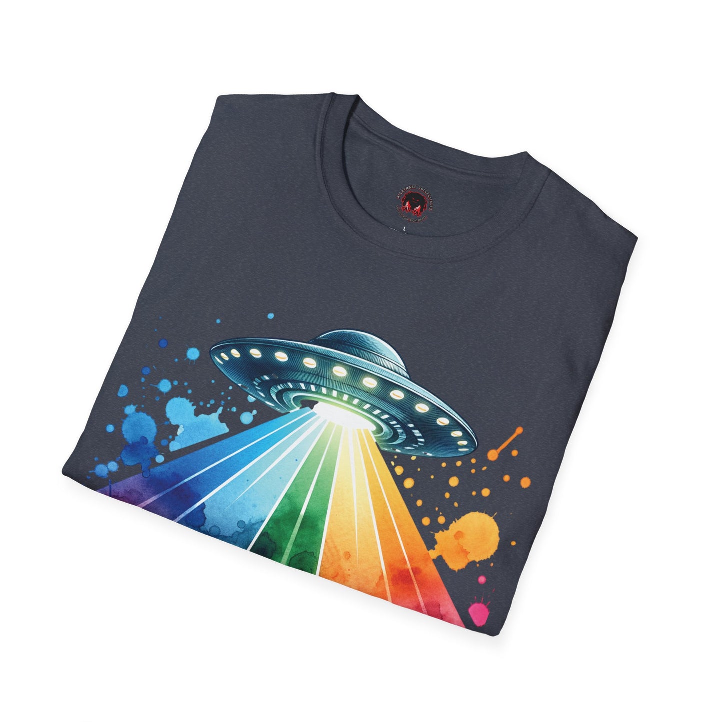 Summerween UFO Beach Day Unisex Soft style T-Shirt