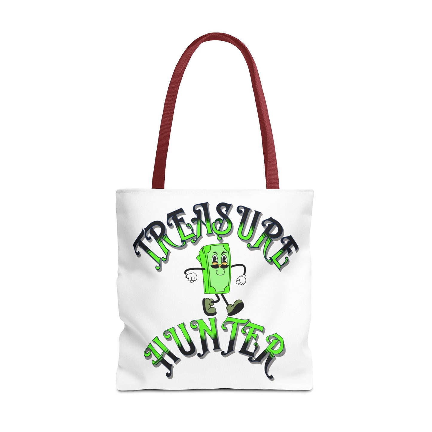 Treasure Hunter Money Man Collector Tote Bag (AOP) Cash Bag