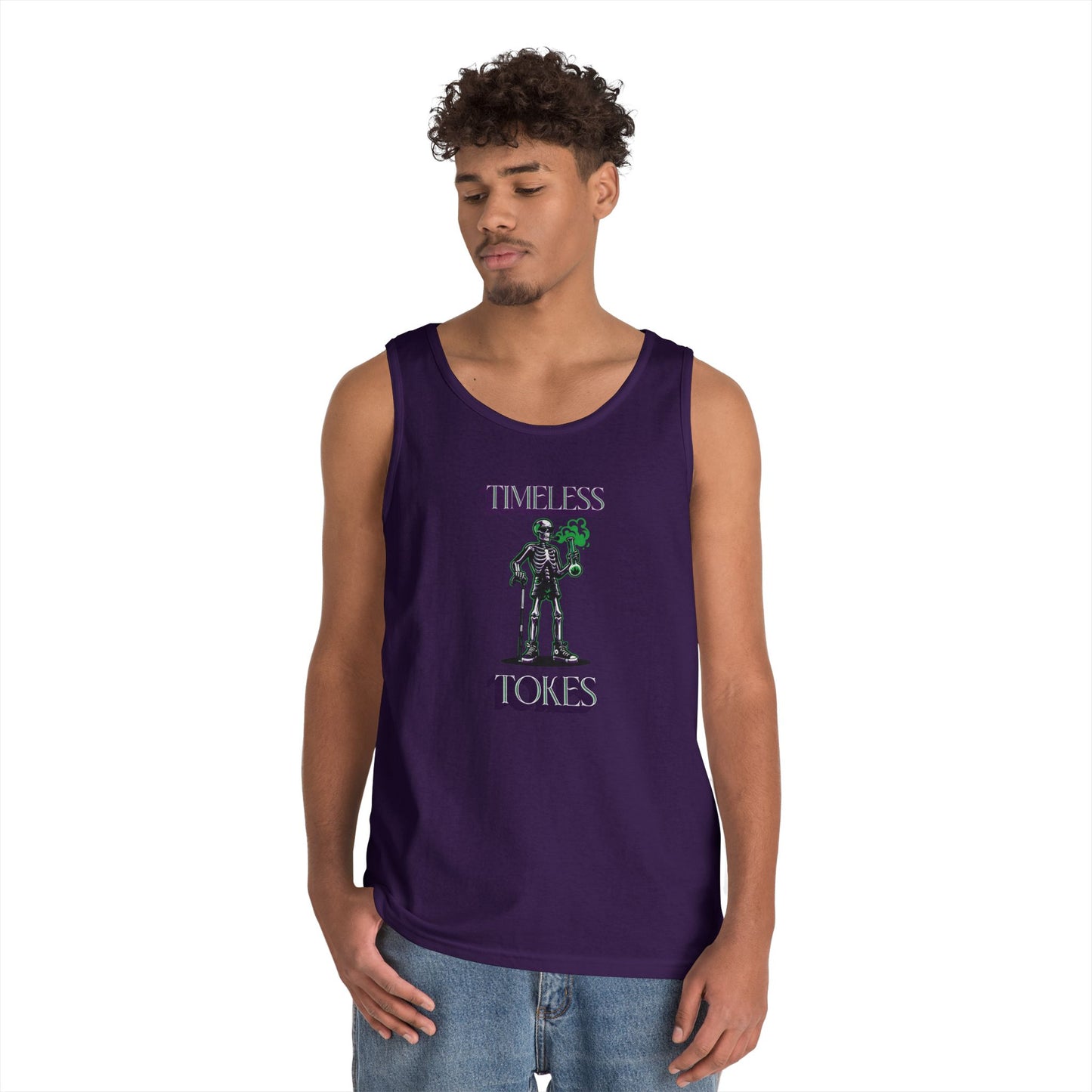 Skeleton Tank Top Timeless Tokes 420 Fun