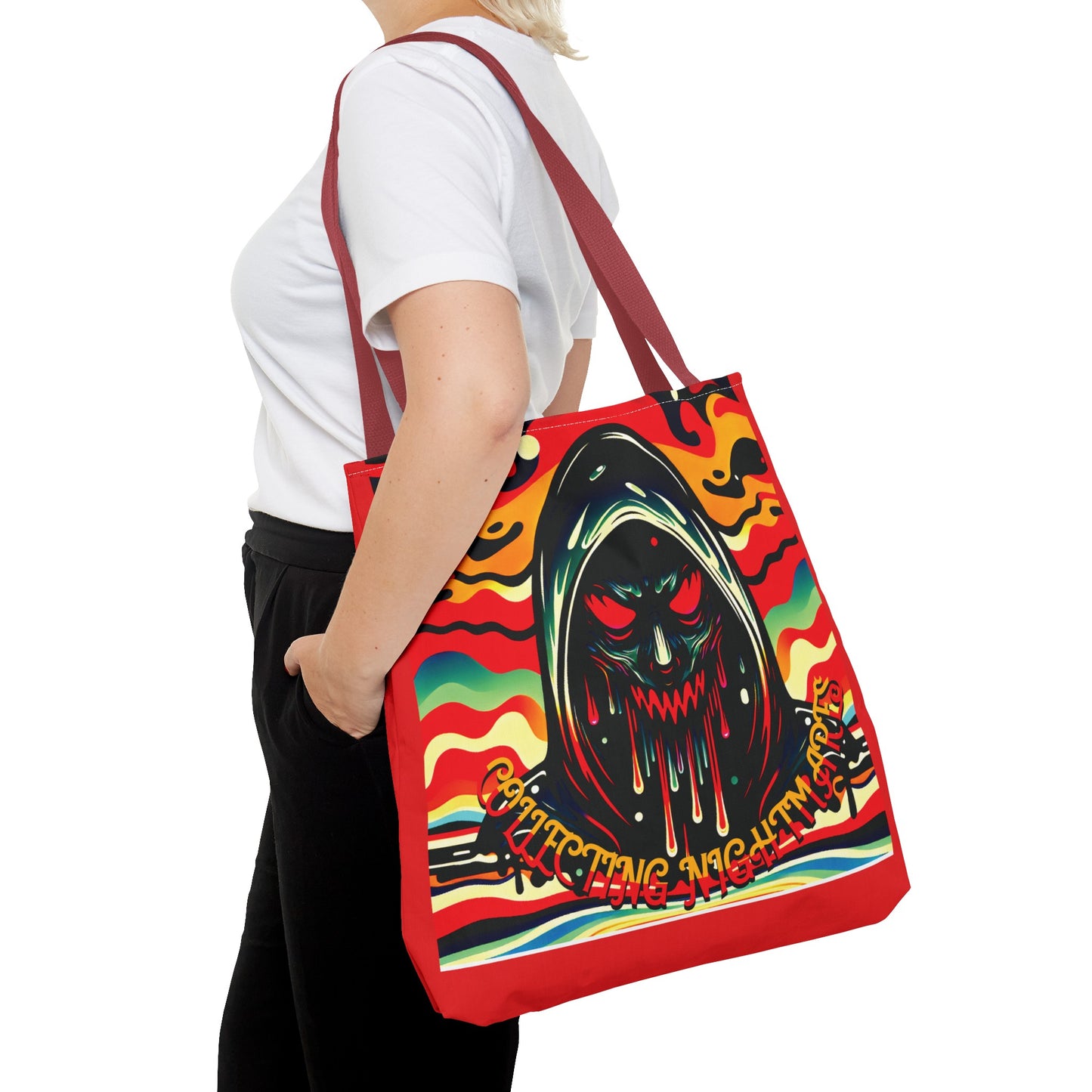 Horradelic Grabble Collecting Nightmares Shoulder Carry Tote Bag (AOP)