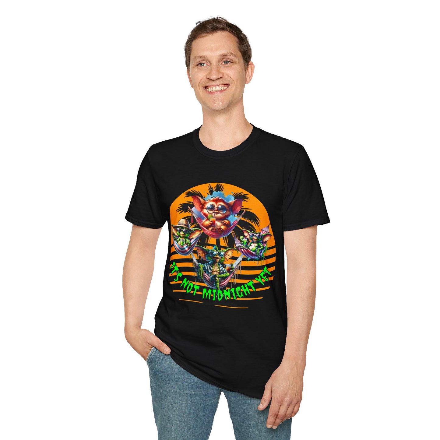 Summerween It's Not Midnight Yet Unisex Soft Style T-Shirt