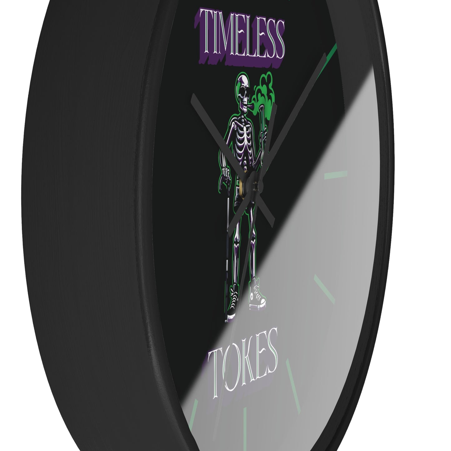 Timeless Tokes Skeleton Wall Clock