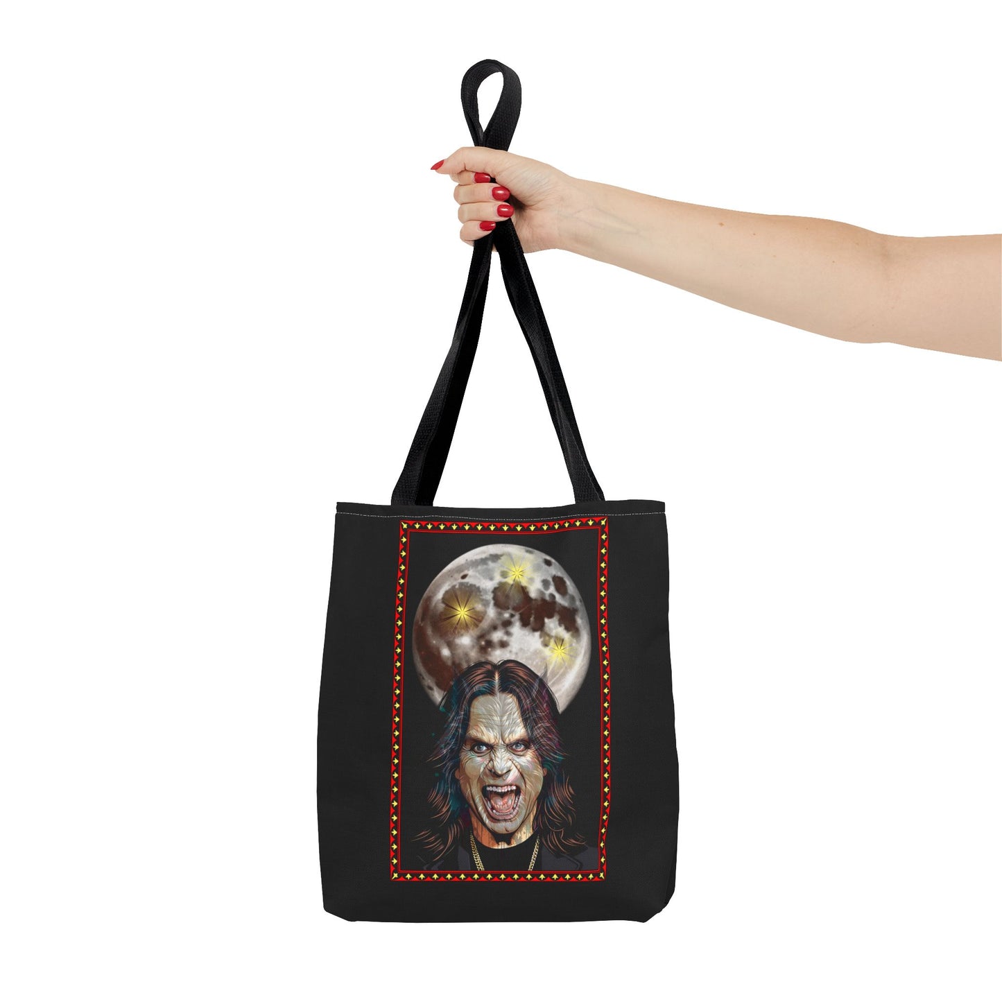 Ozzy Bark At The Moon Tote Bag