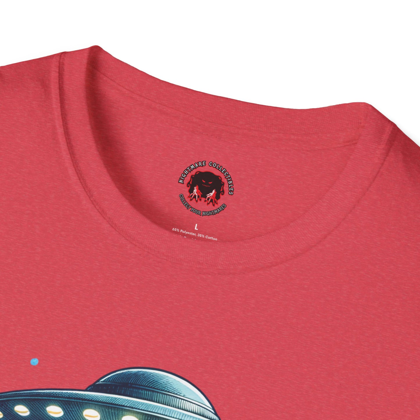 Summerween UFO Beach Day Unisex Soft style T-Shirt