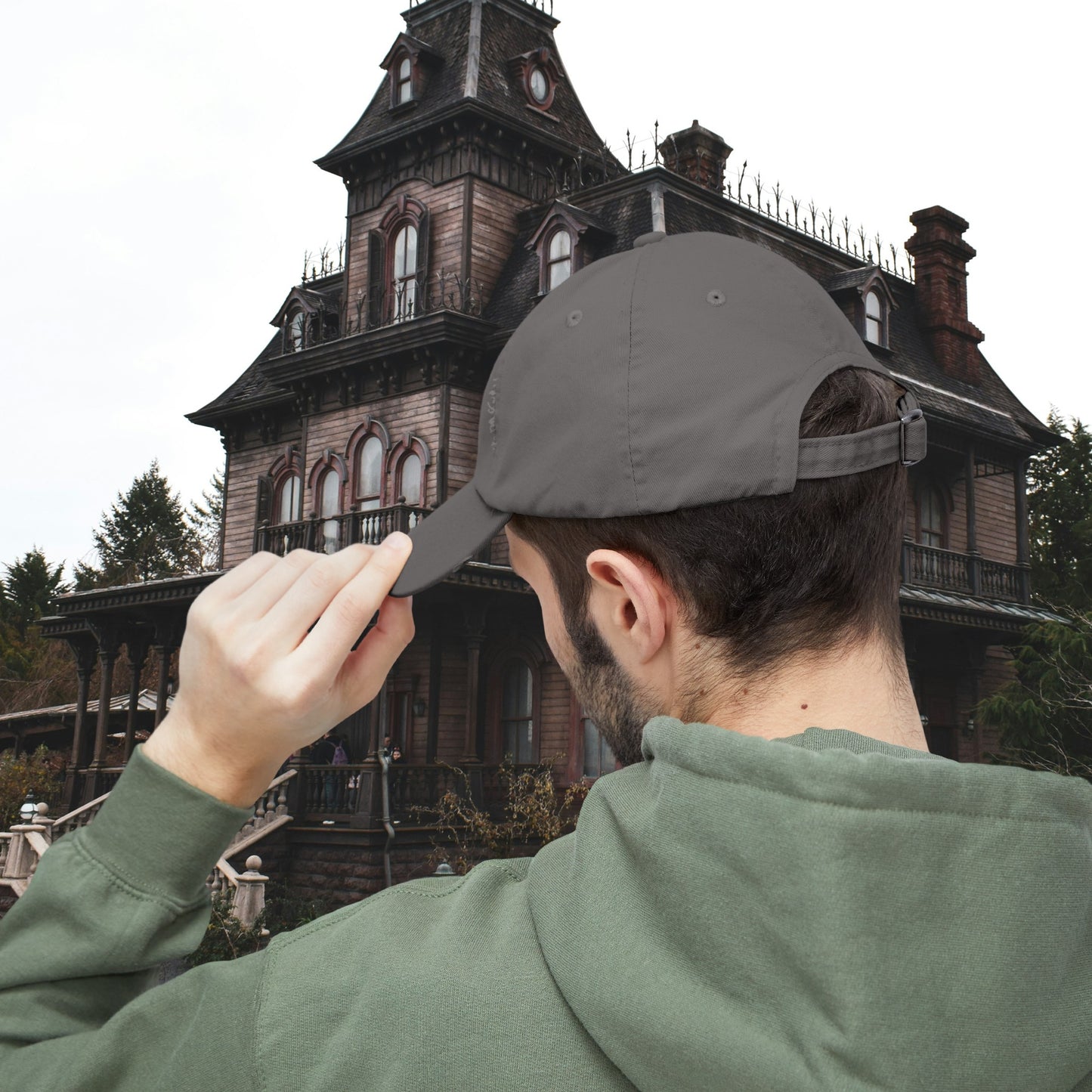 Treasure Hunter Monster Figure Collector Unisex Distressed Cap Horror Fun Hat Convention Toy Show