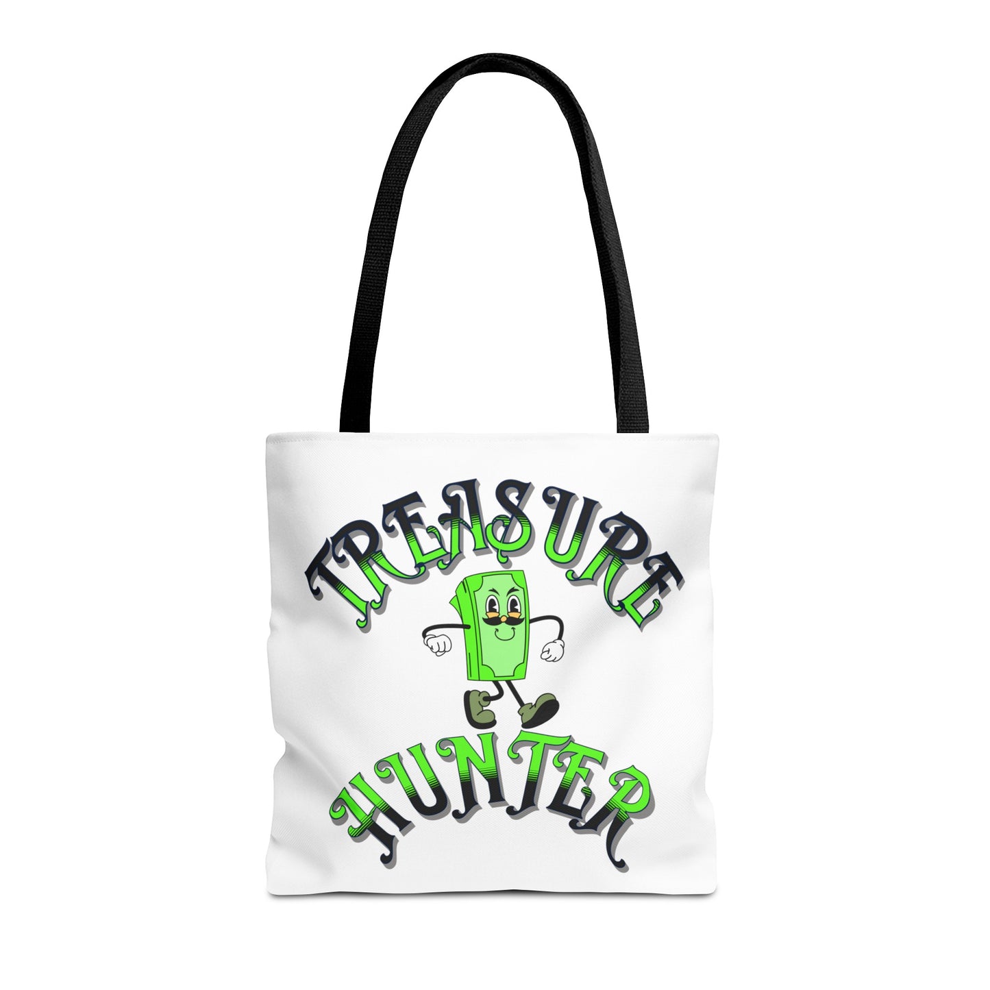 Treasure Hunter Money Man Collector Tote Bag (AOP) Cash Bag