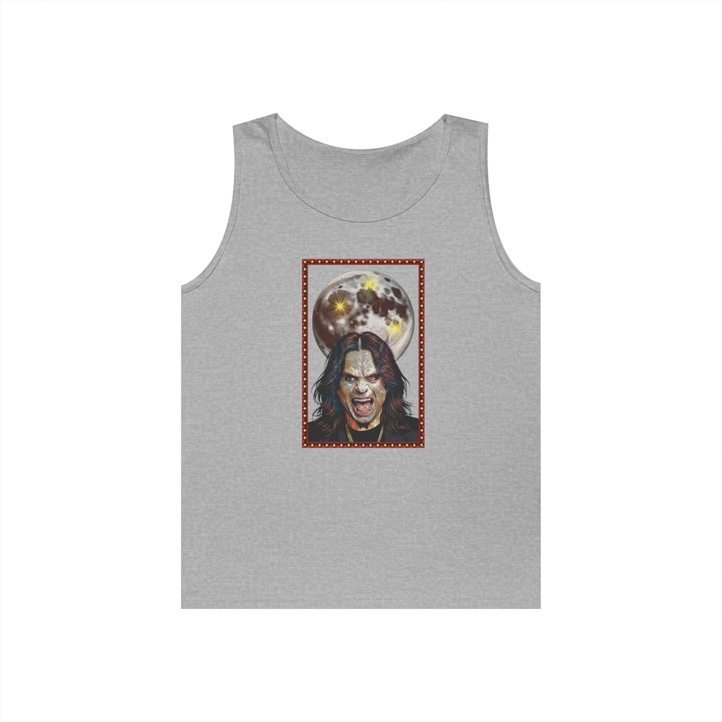 Ozzy Bark at the Moon Unisex Tank Top