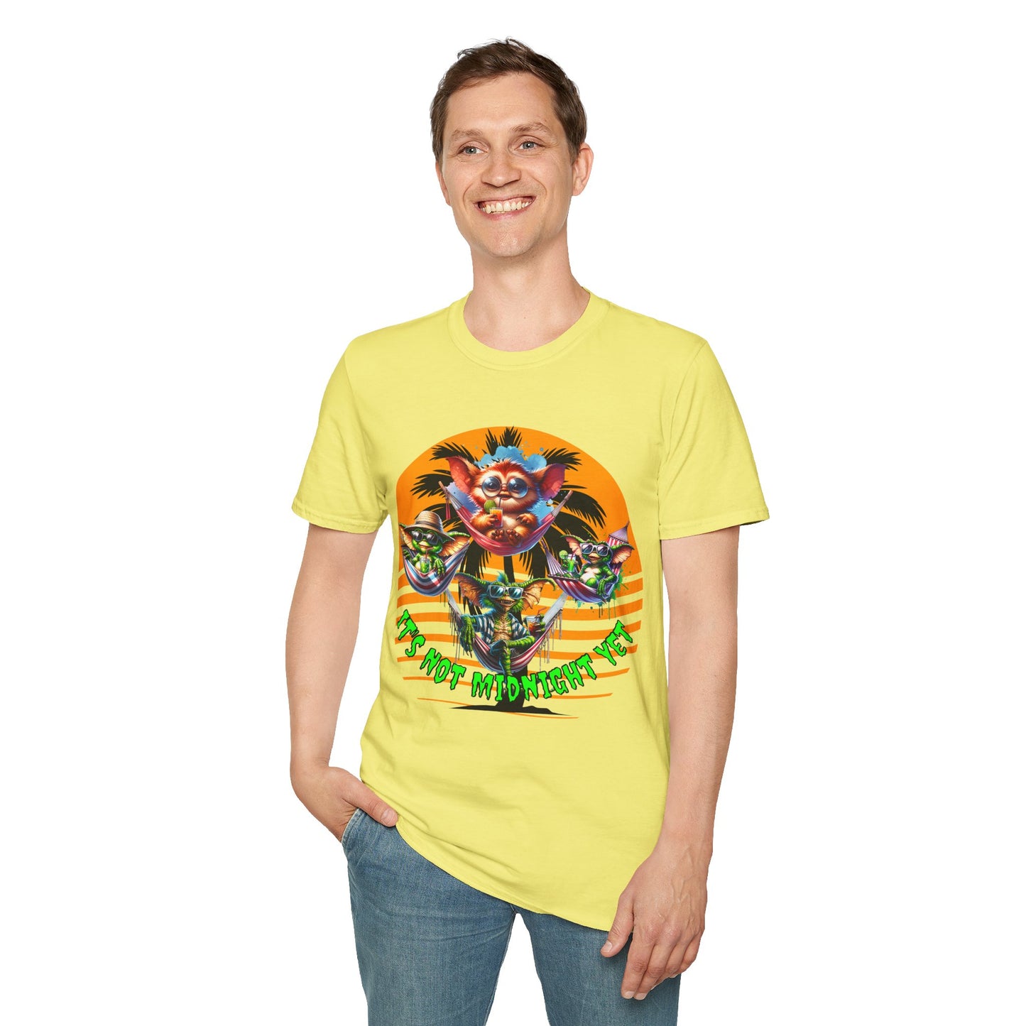 Summerween It's Not Midnight Yet Unisex Soft Style T-Shirt