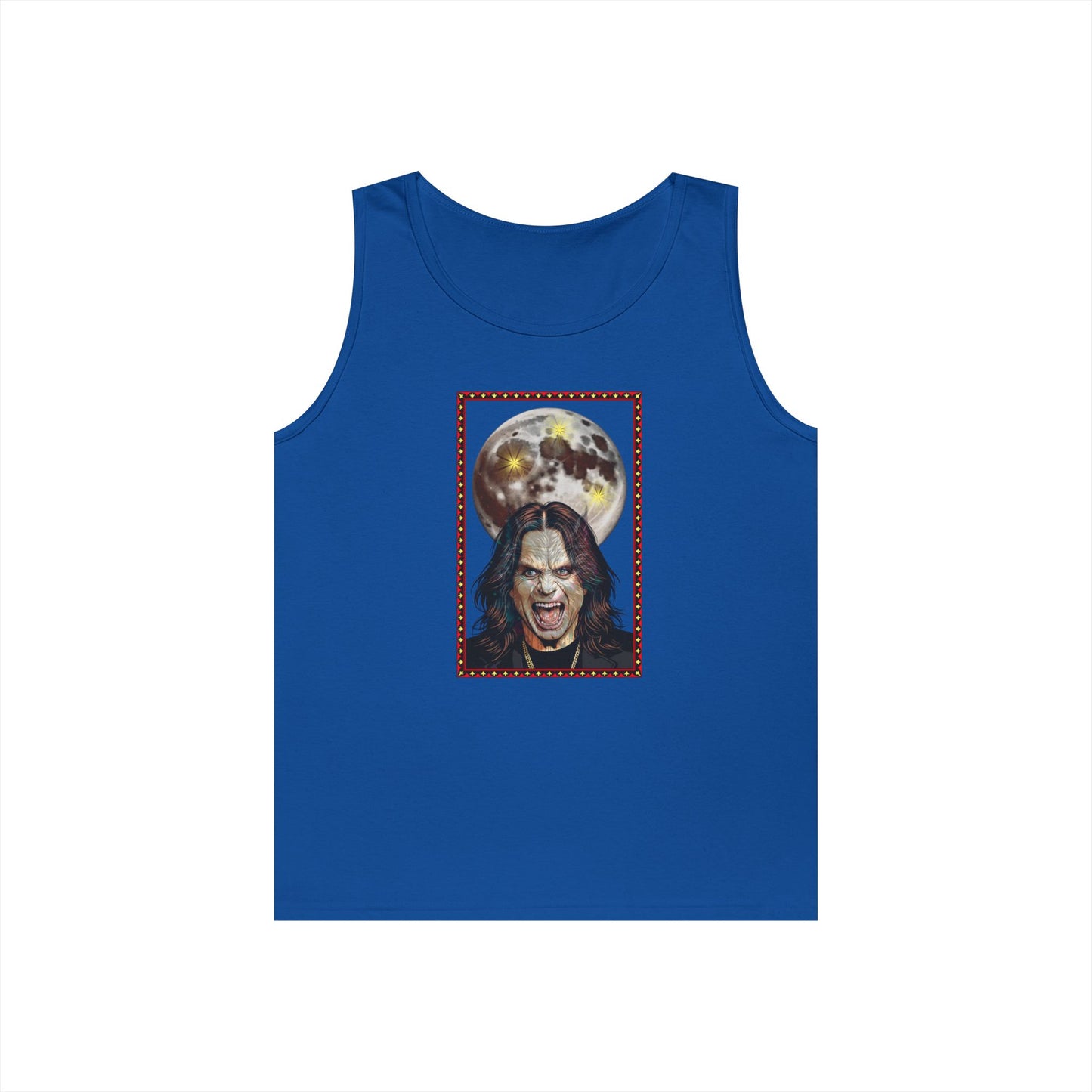 Ozzy Bark at the Moon Unisex Tank Top