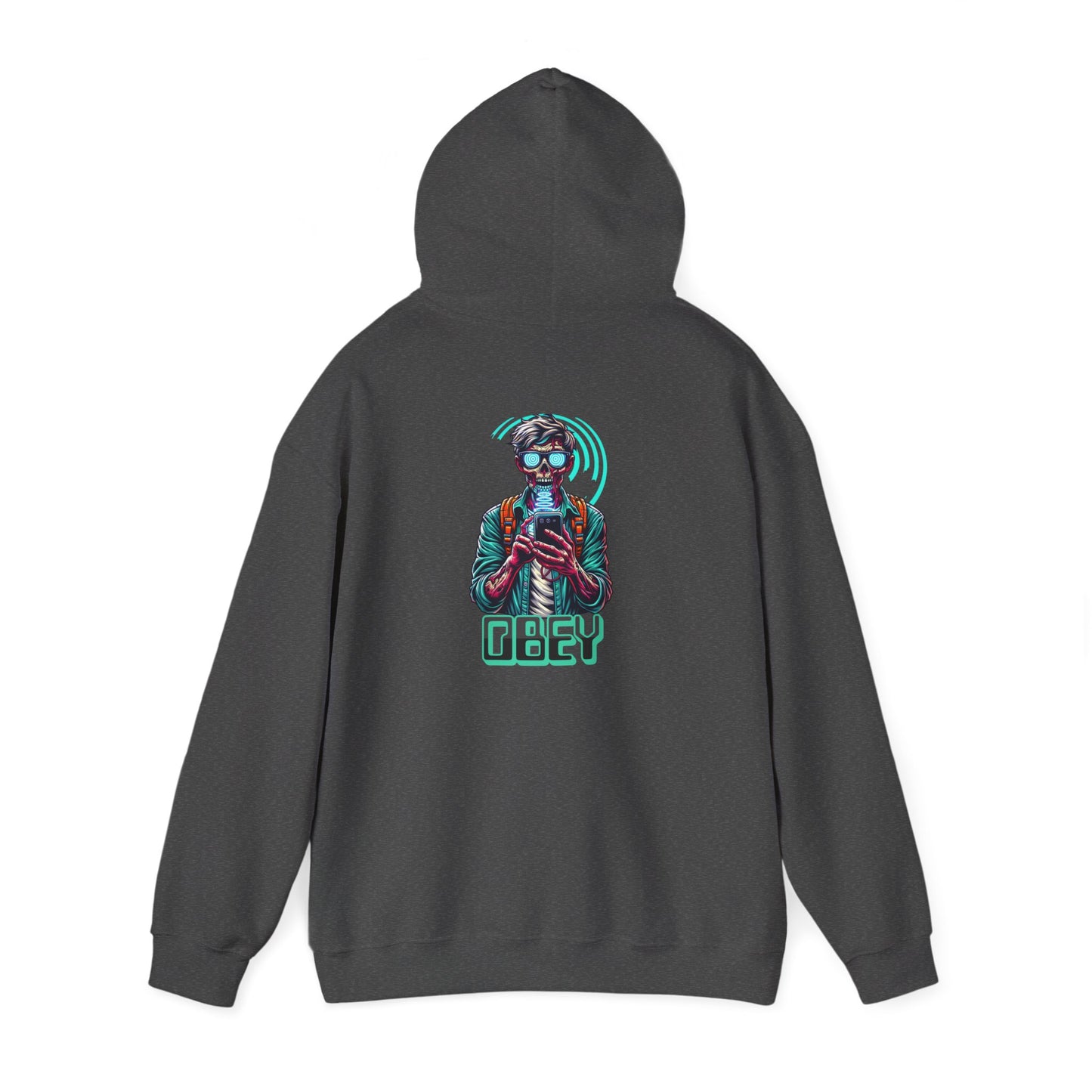 Sci Fi Brain Washing They Live Inspired Design Heavy Blend Hoodie