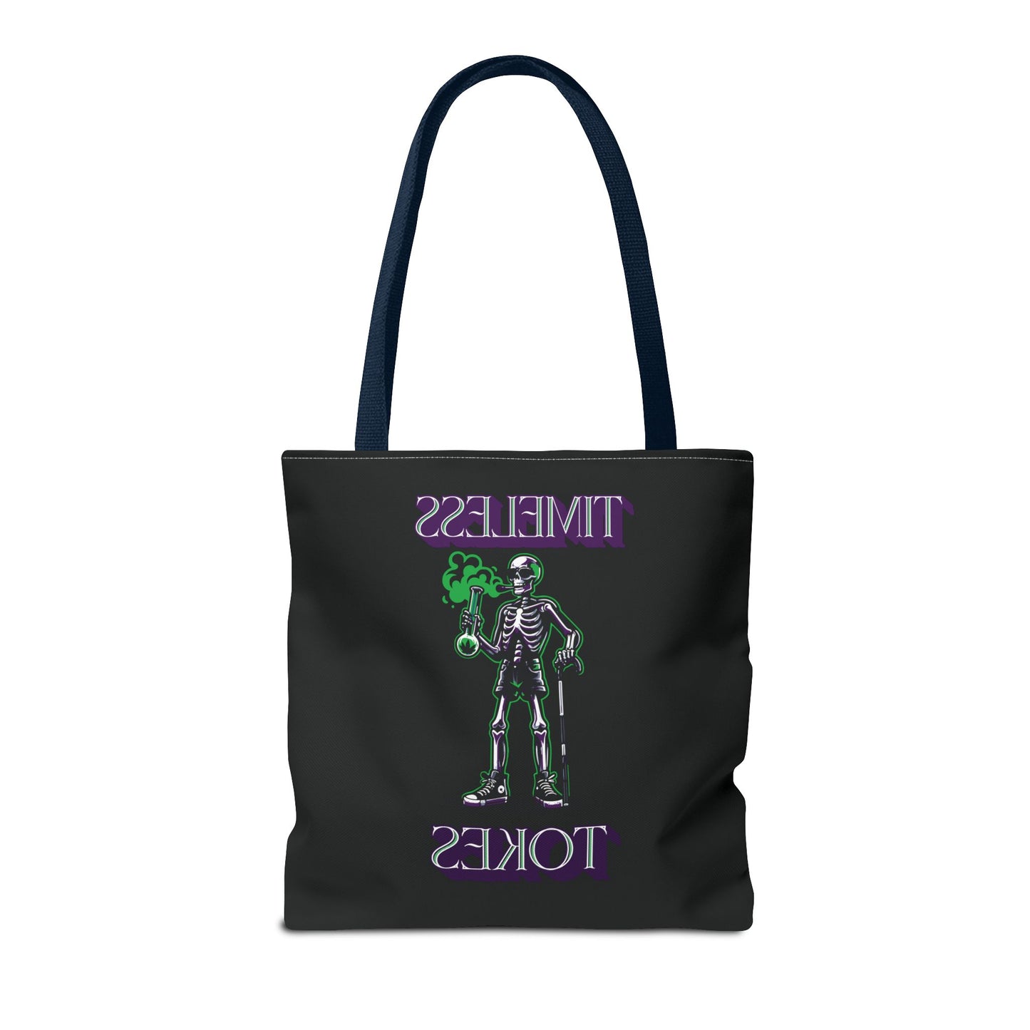 Tote Bag - Timeless Tokes Skeleton Weed Lover Design