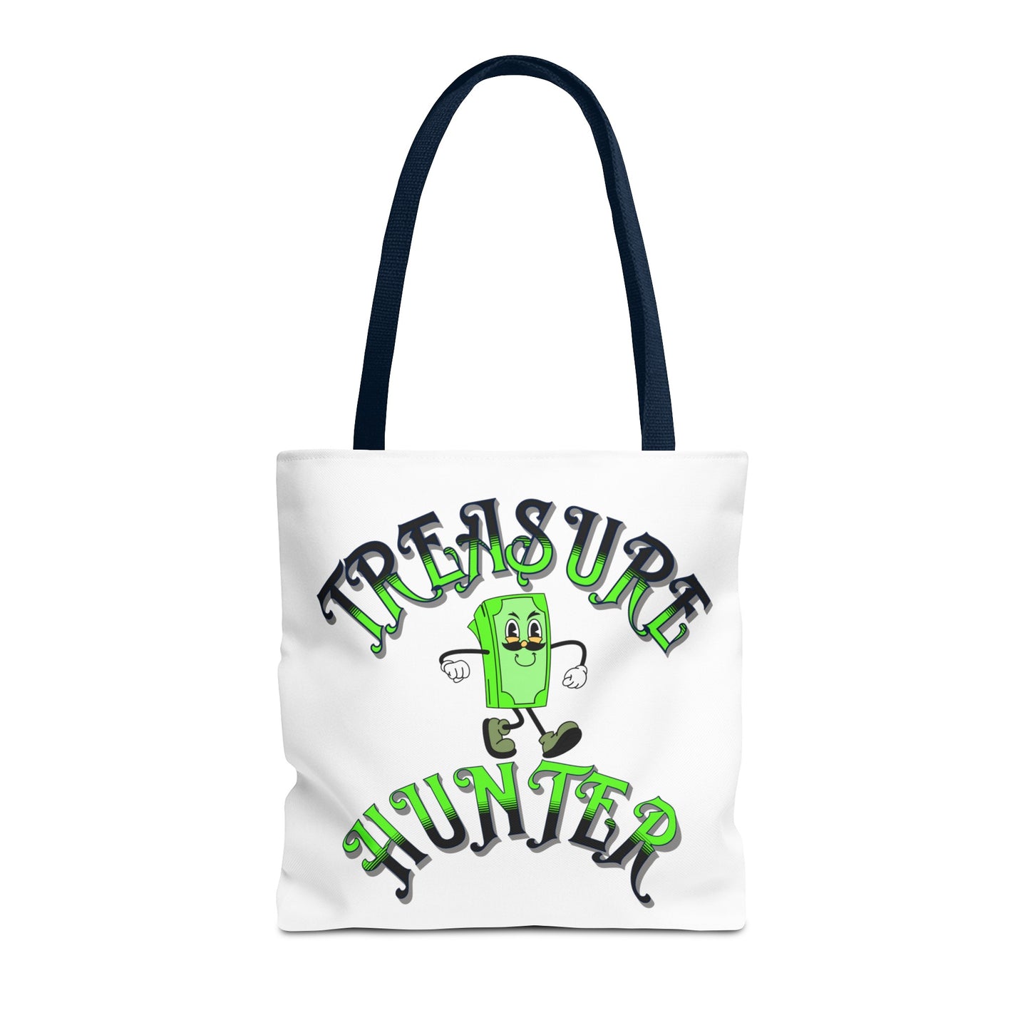 Treasure Hunter Money Man Collector Tote Bag (AOP) Cash Bag