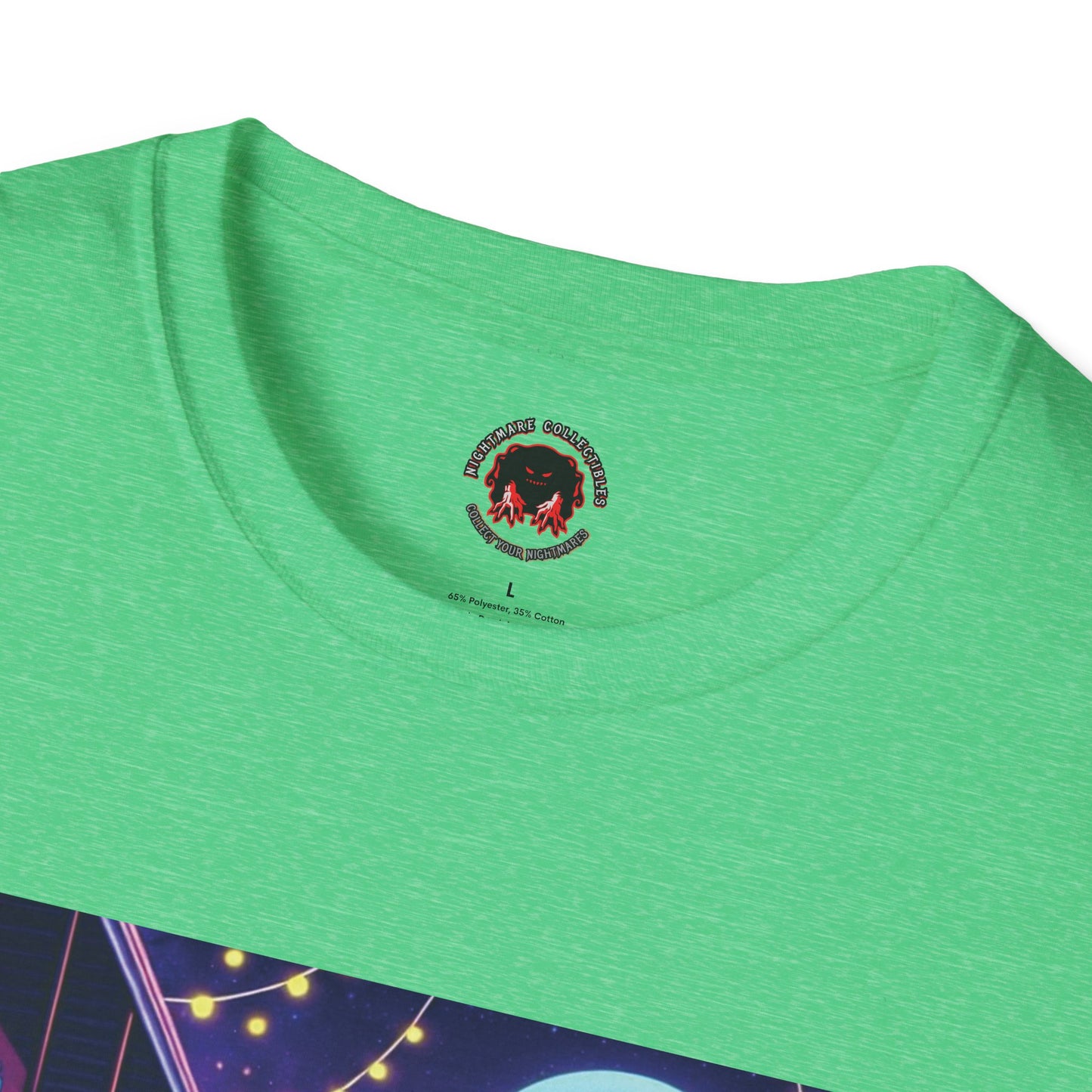 Alien Party Unisex T-Shirt - Party Like It's 2099 Design