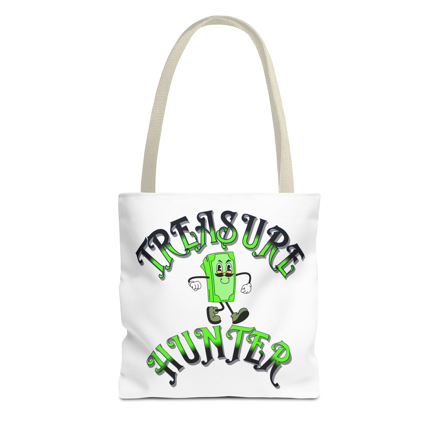 Treasure Hunter Money Man Collector Tote Bag (AOP) Cash Bag