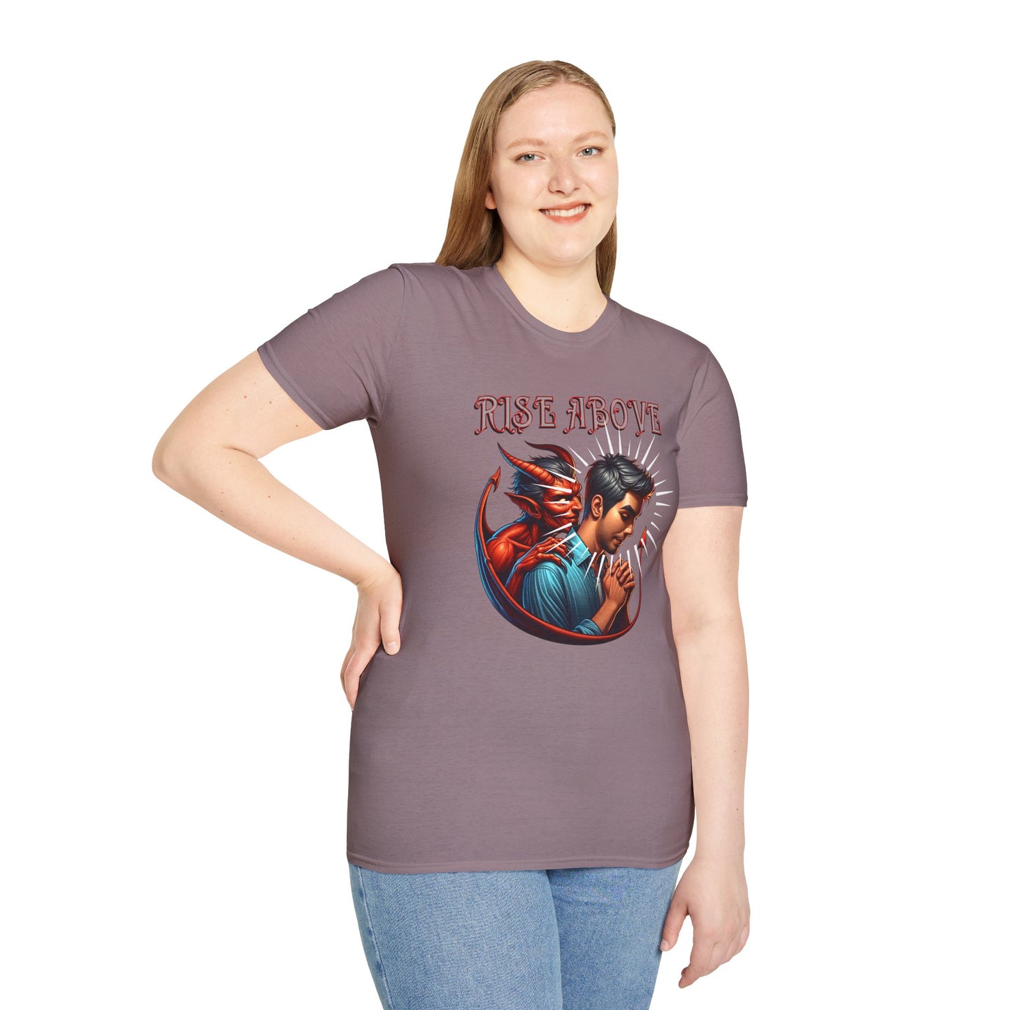 Devil Whisper Rise Above Unisex T-Shirt